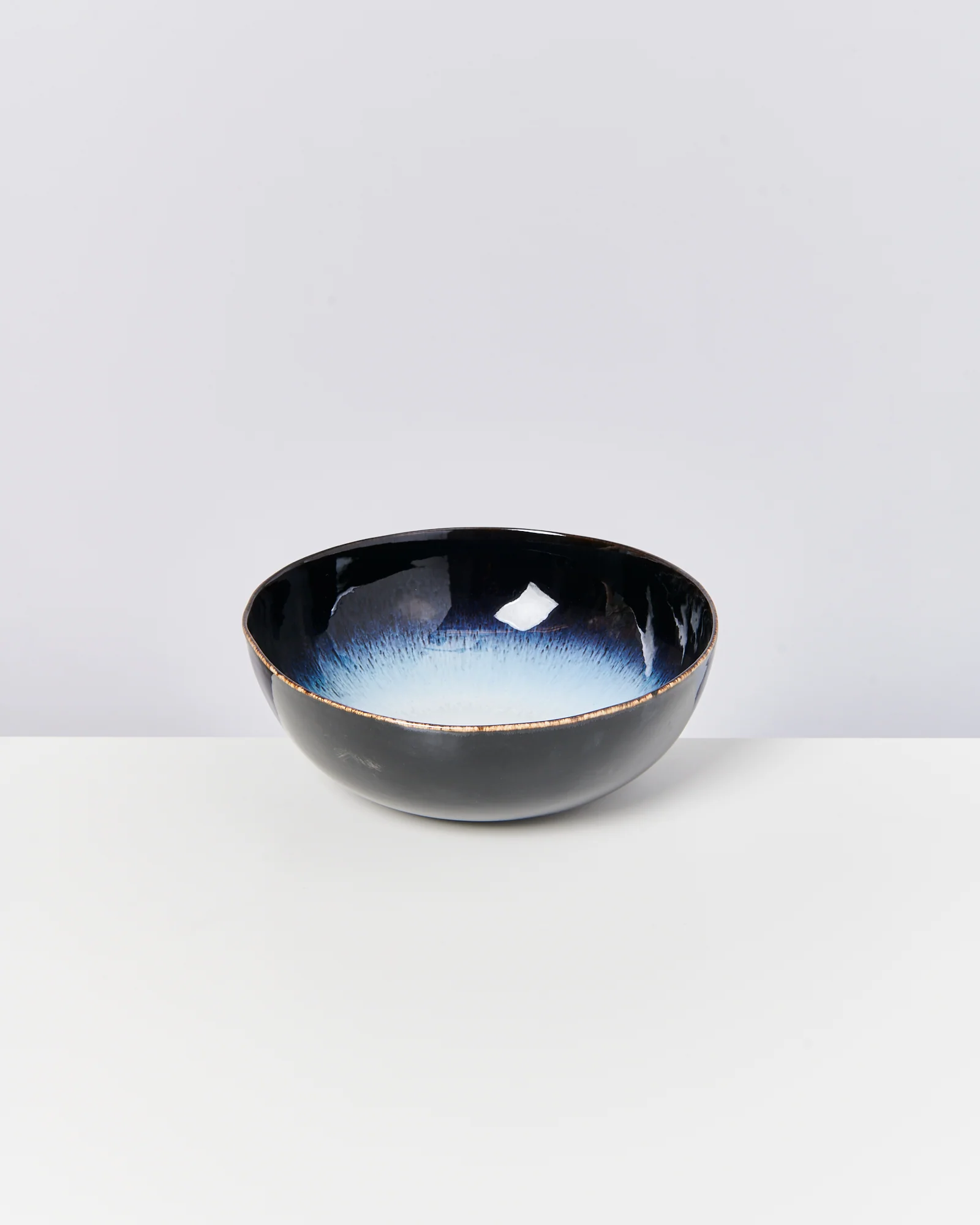 Alcachofra Servierschale schwarzblau