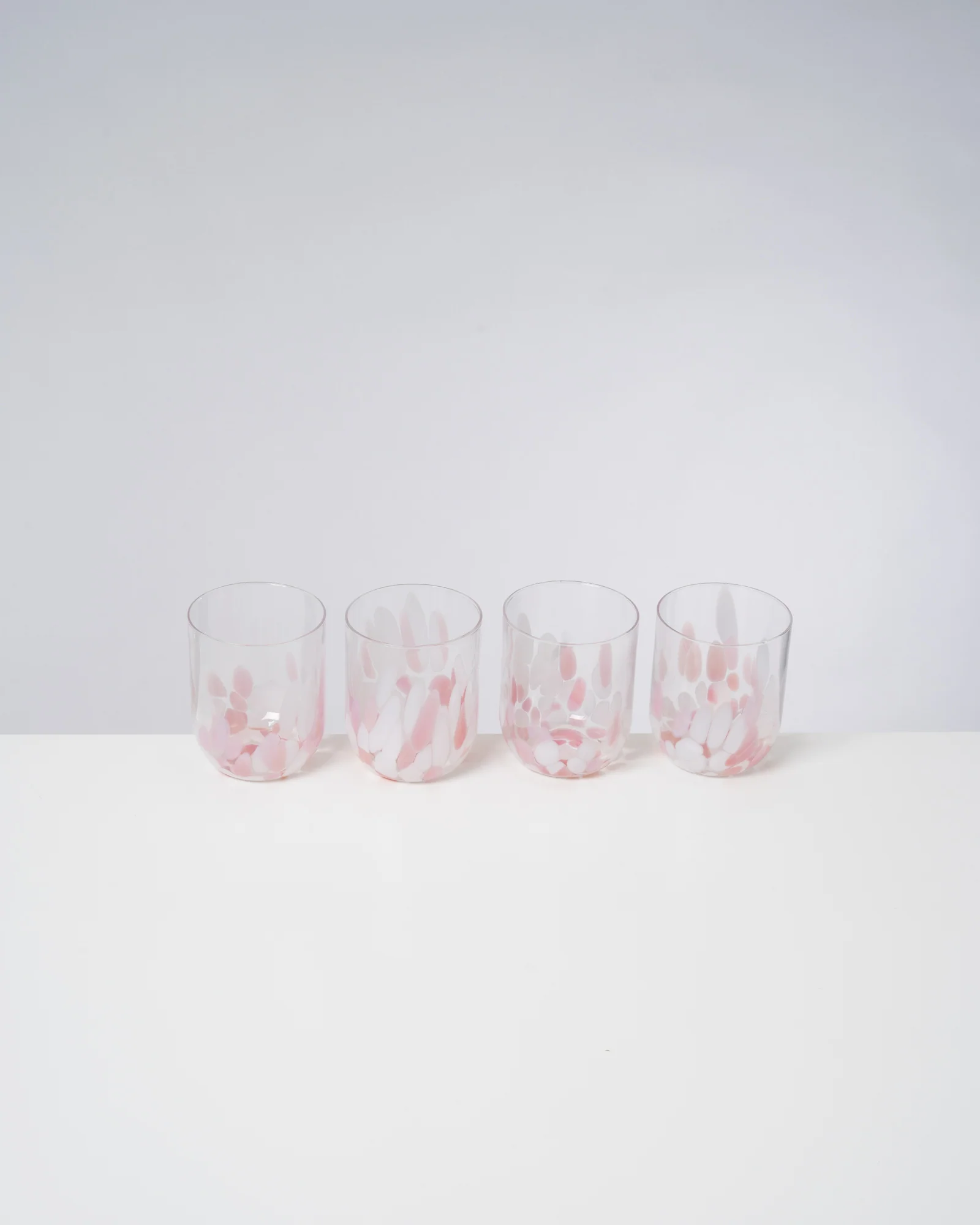 Alegria Glas groß rosé weiß 4er-Set