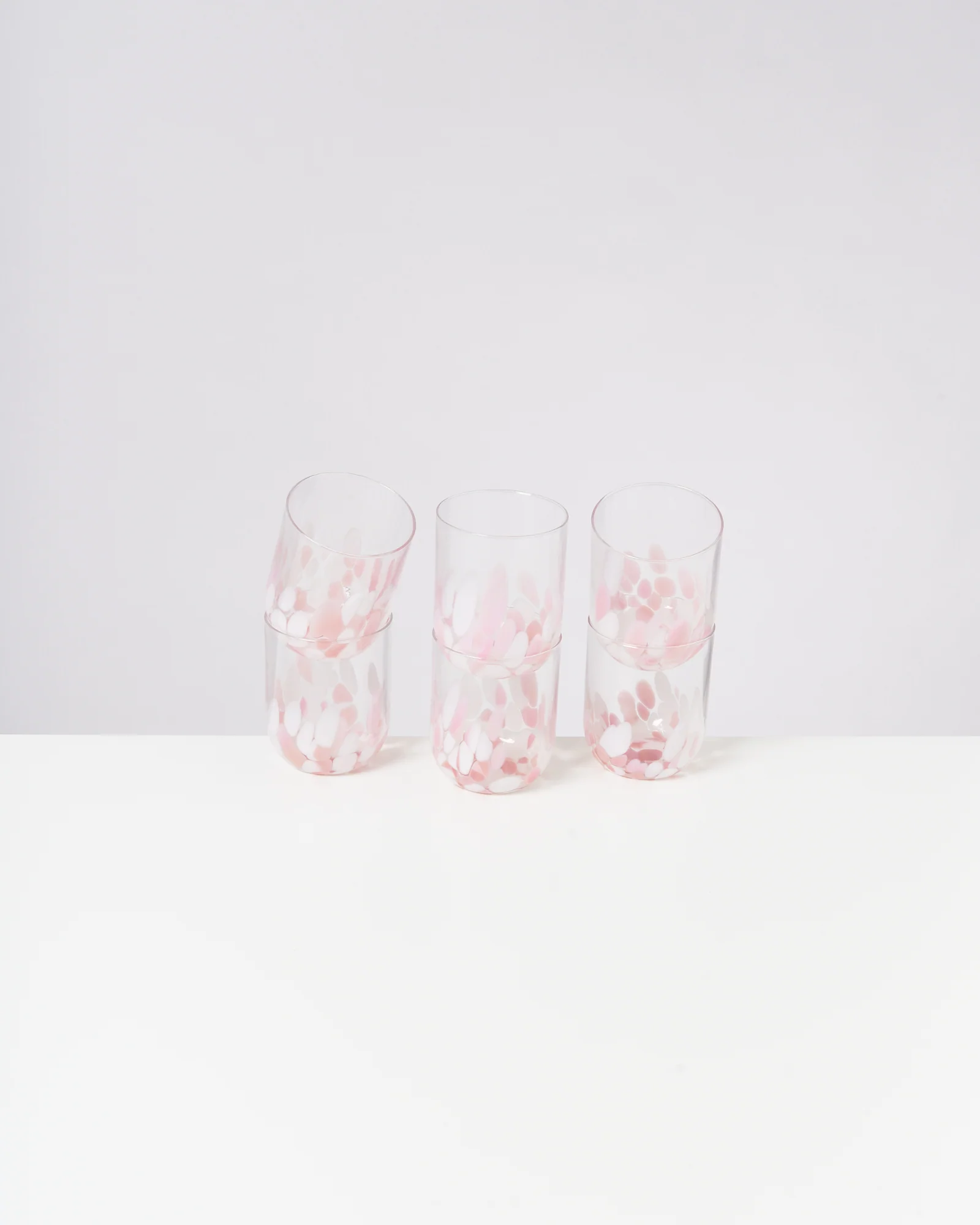 Alegria Glas groß rosé weiß 6er-Set