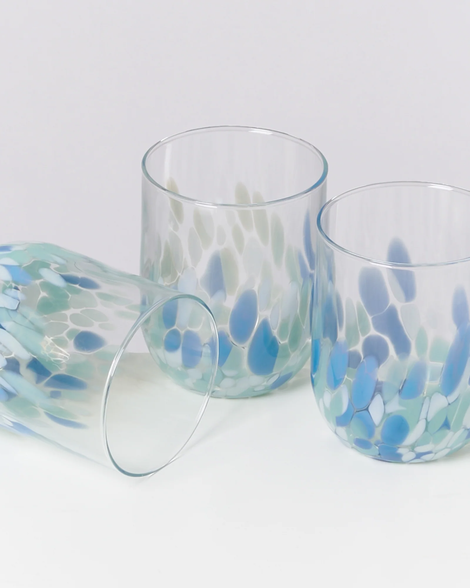 Alegria Glas groß blau - Image 2