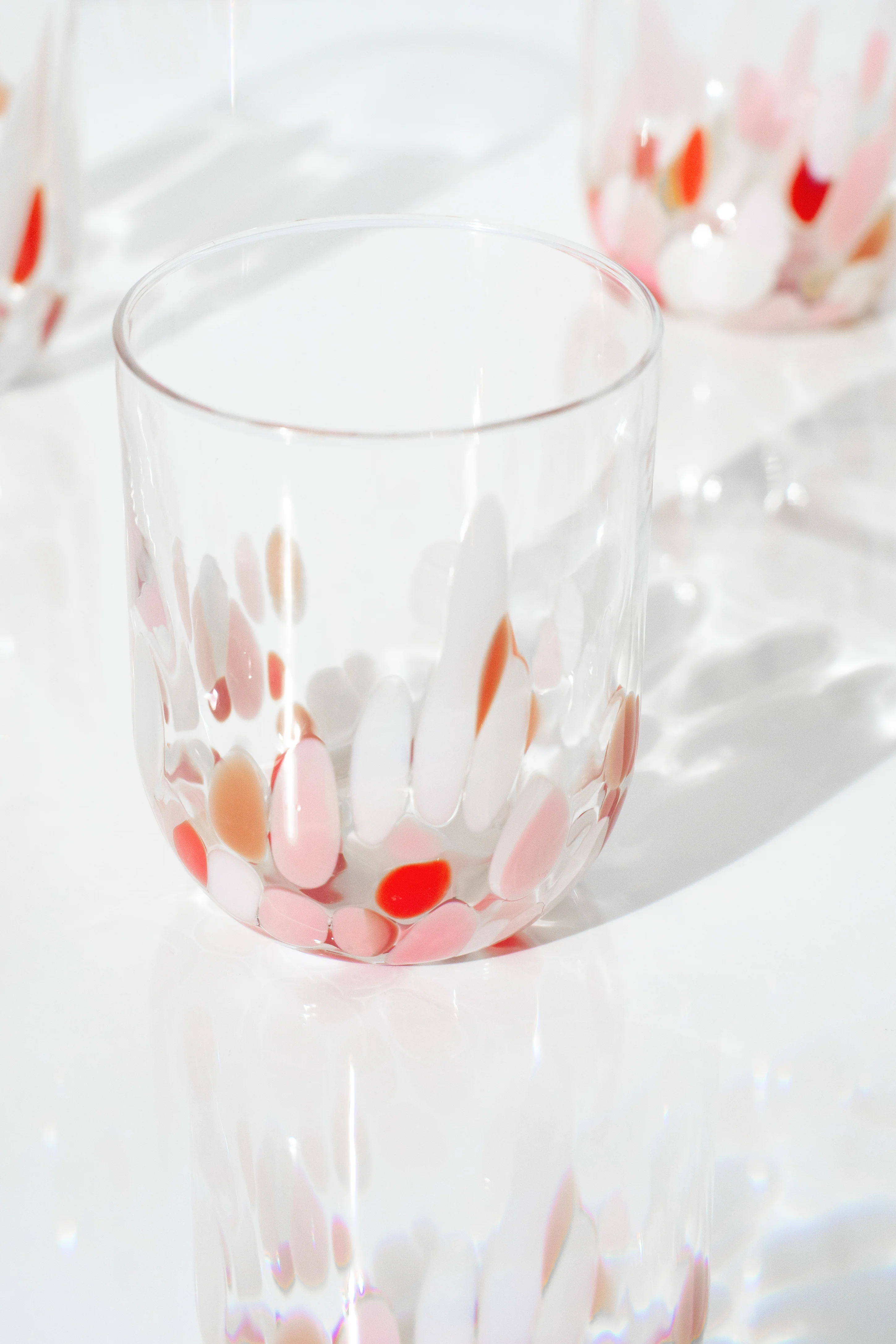 Alegria Glas groß rosé coral - Image 3