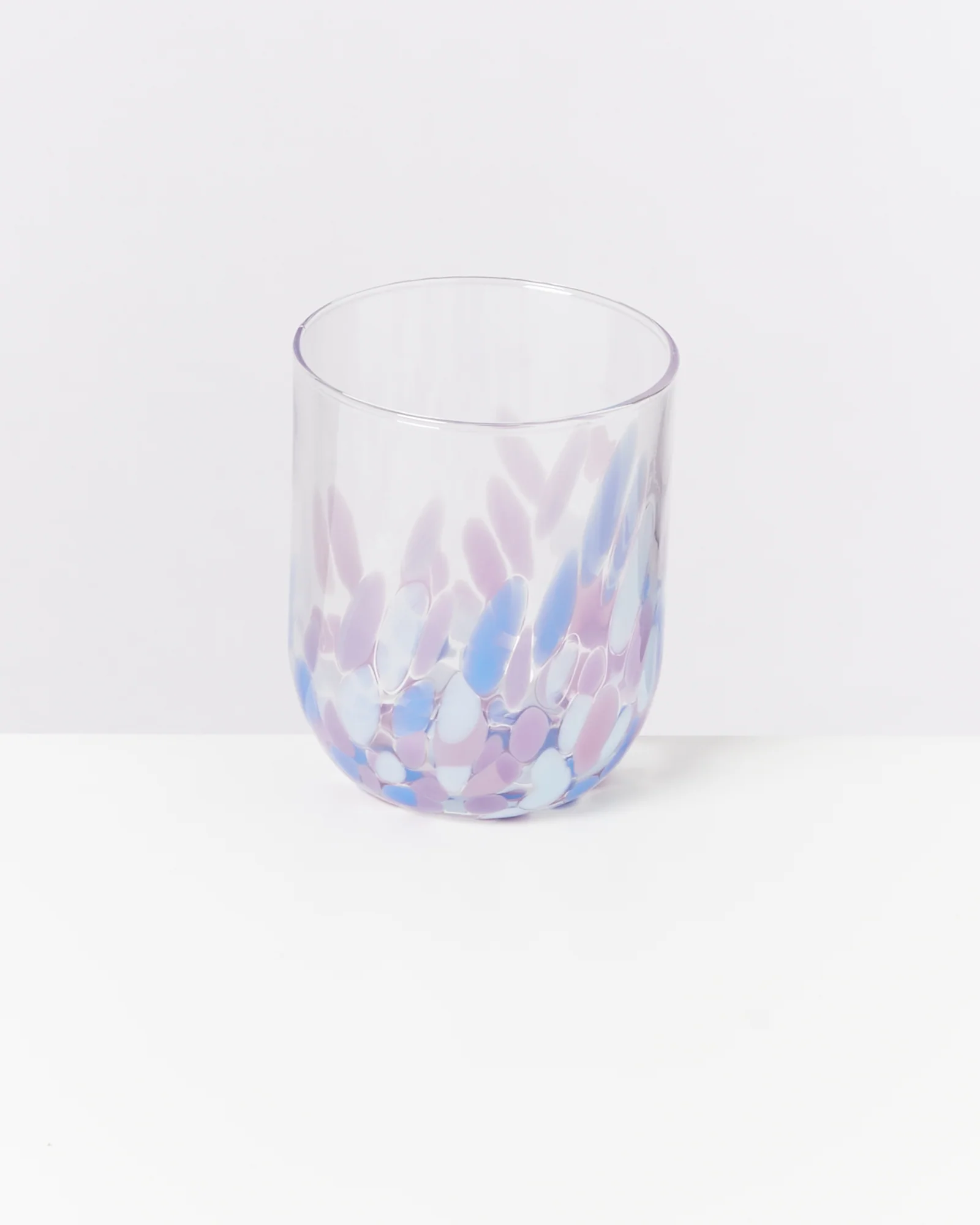 Alegria Glas groß lila blau