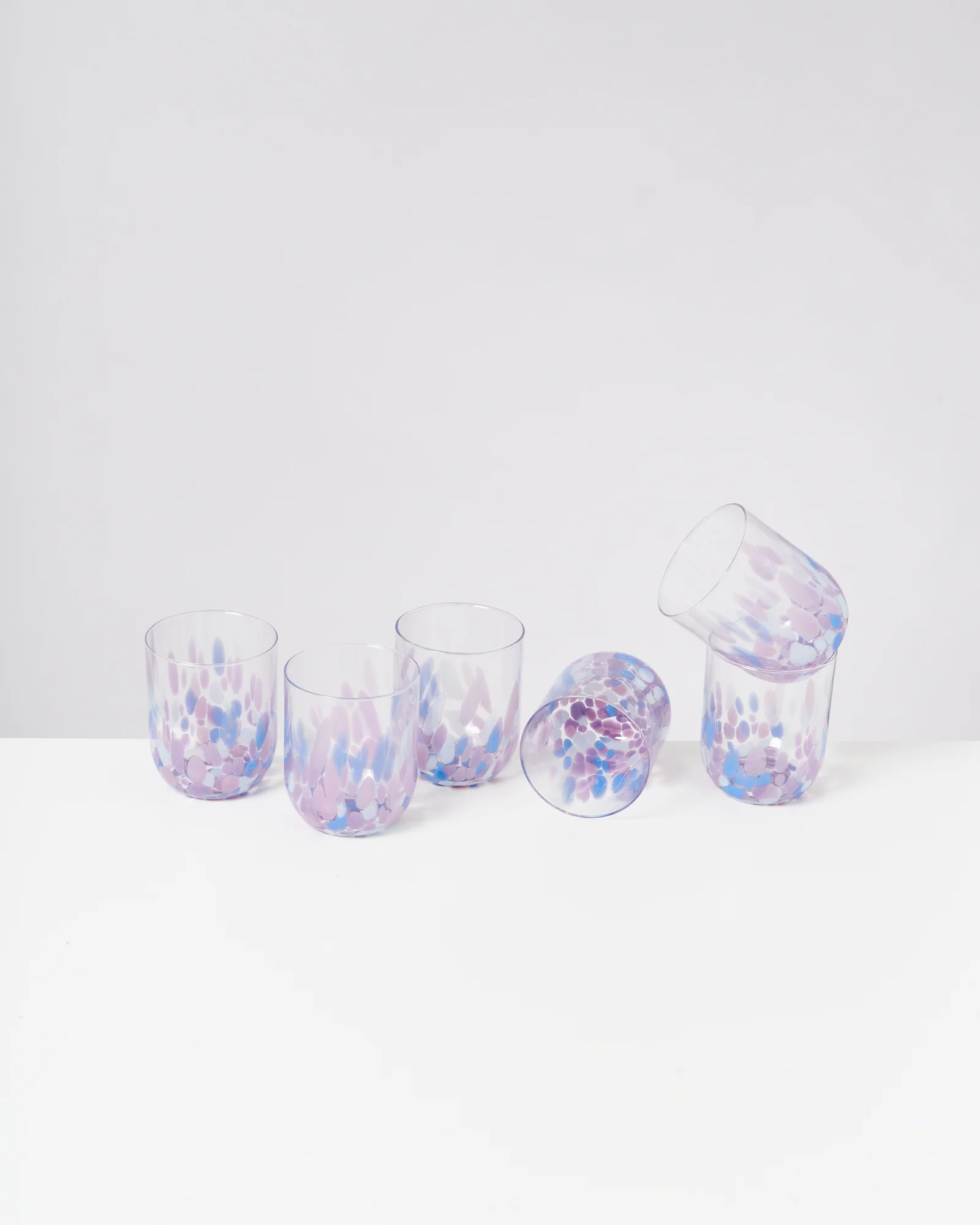 Alegria Glas groß lila blau - Image 3