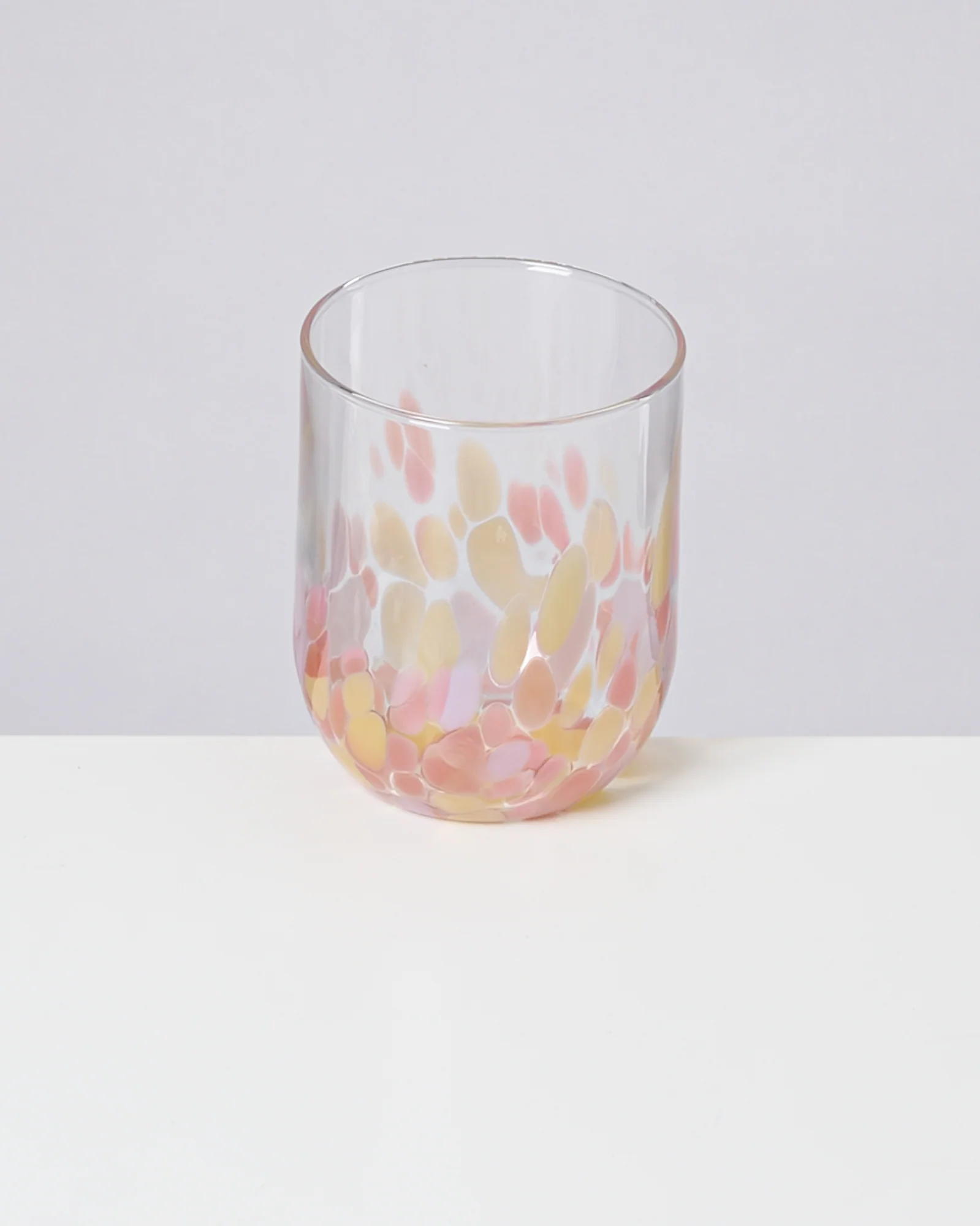 Alegria Glas groß rosa sand