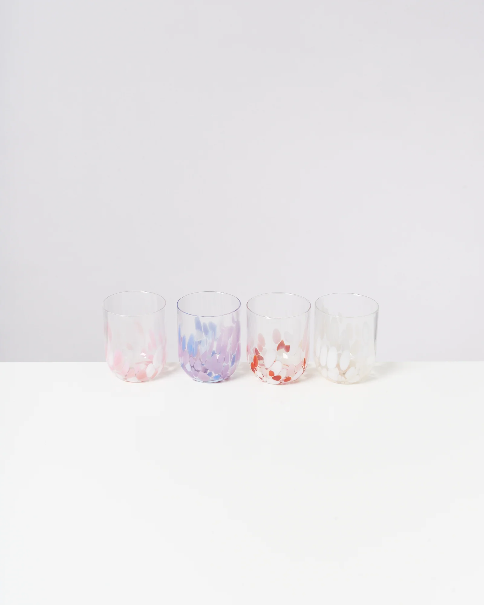Alegria Glas groß rosé weiß - Image 4