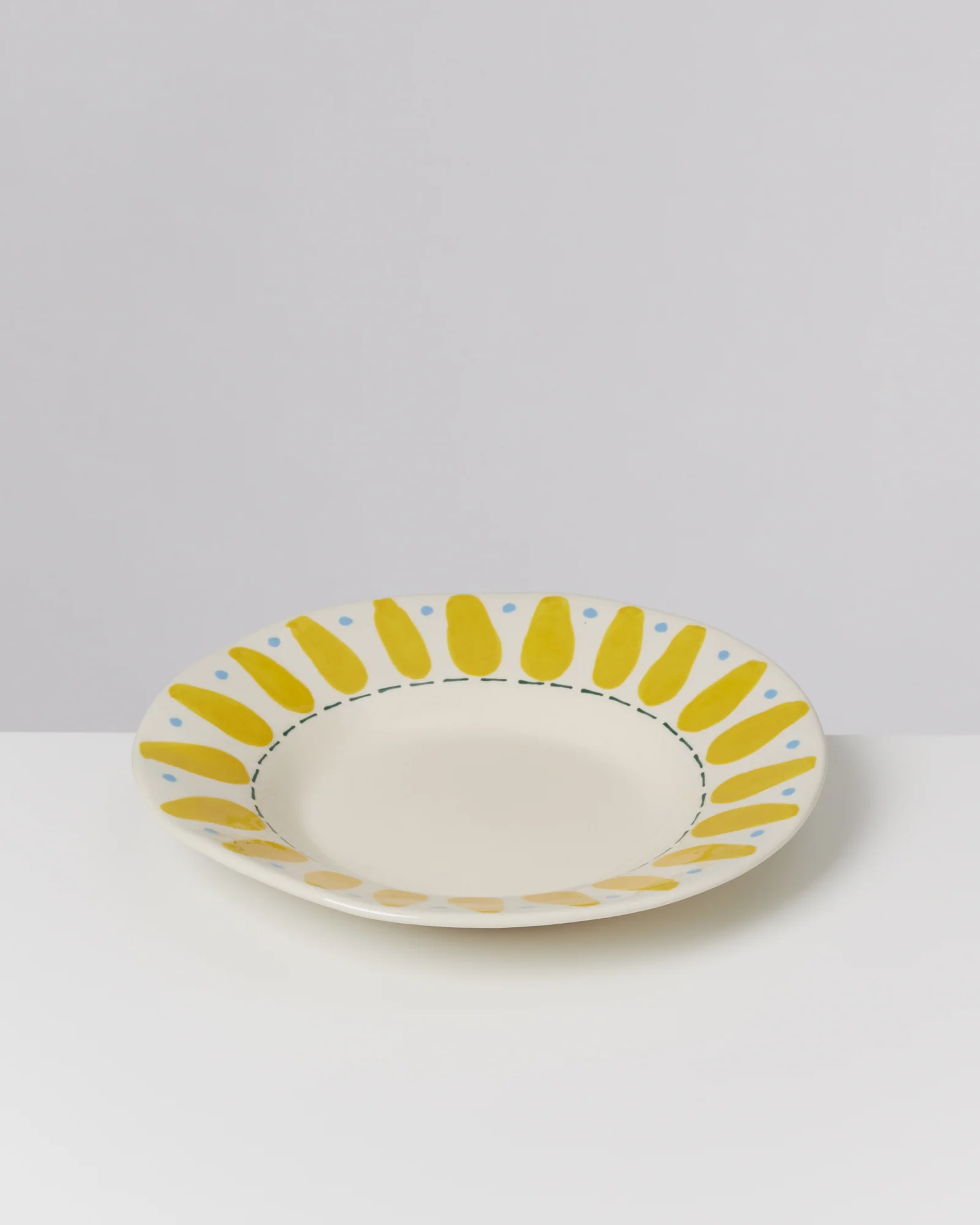 Alfama Pastateller classic gelb blau