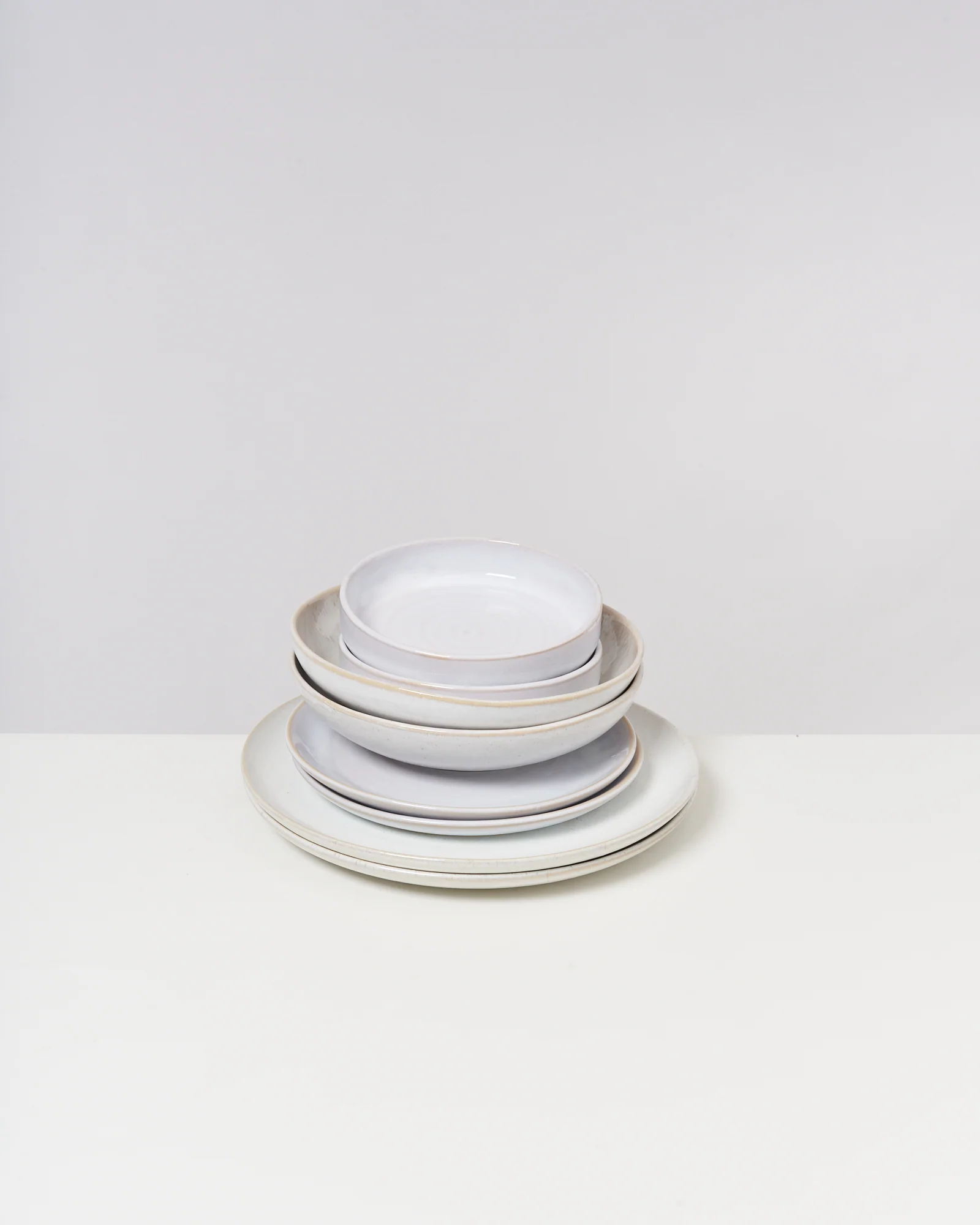 Geschirr-Set All white weiß 8-teilig