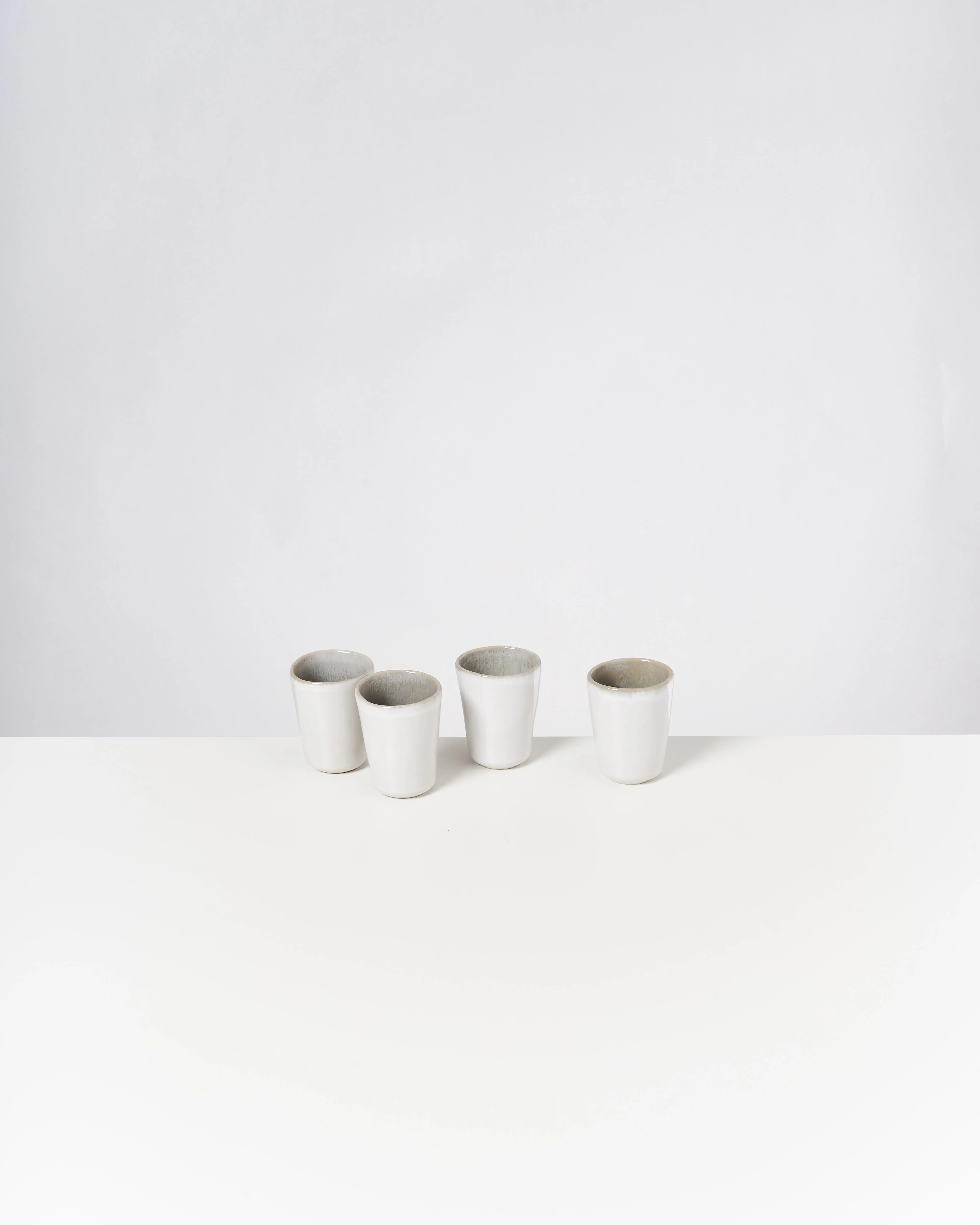 Areia Espressobecher grau 4er-Set