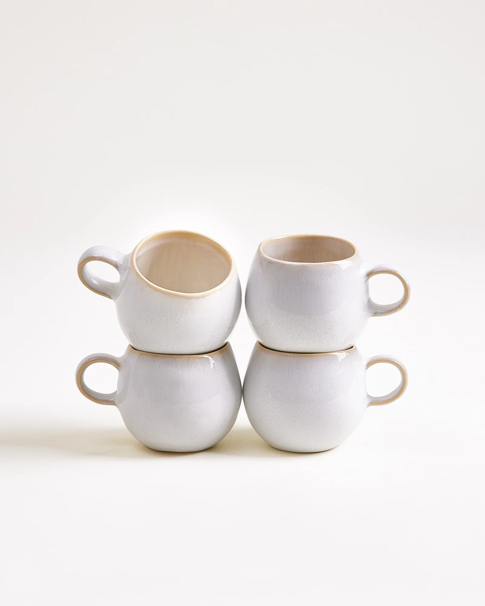 Areia Espressotasse sand 4er-Set