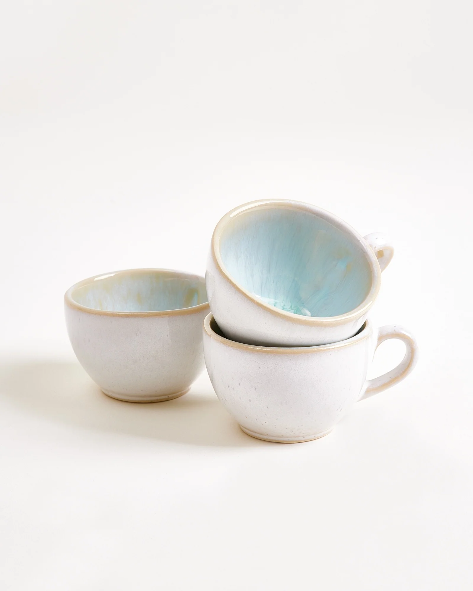 Areia Espressotasse & Espressountertasse classic azur 4er-Set - Image 3
