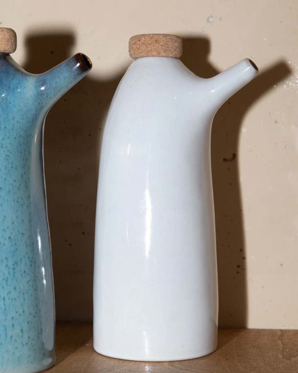 Areia Essig- & Ölflasche weiß - Image 2