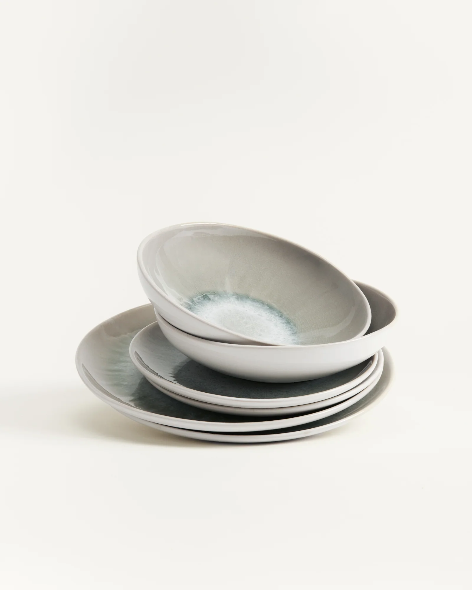 Areia Dinner-Set grau 6-teilig - Image 2