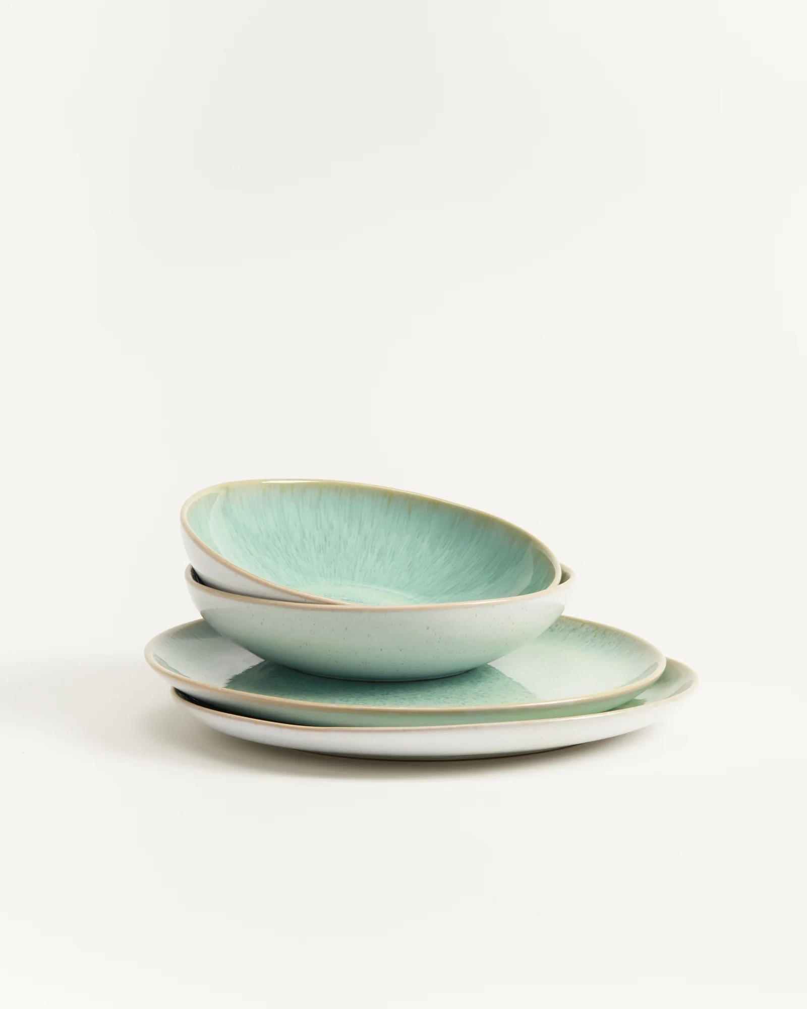Areia Dinner-Set mint 4-teilig