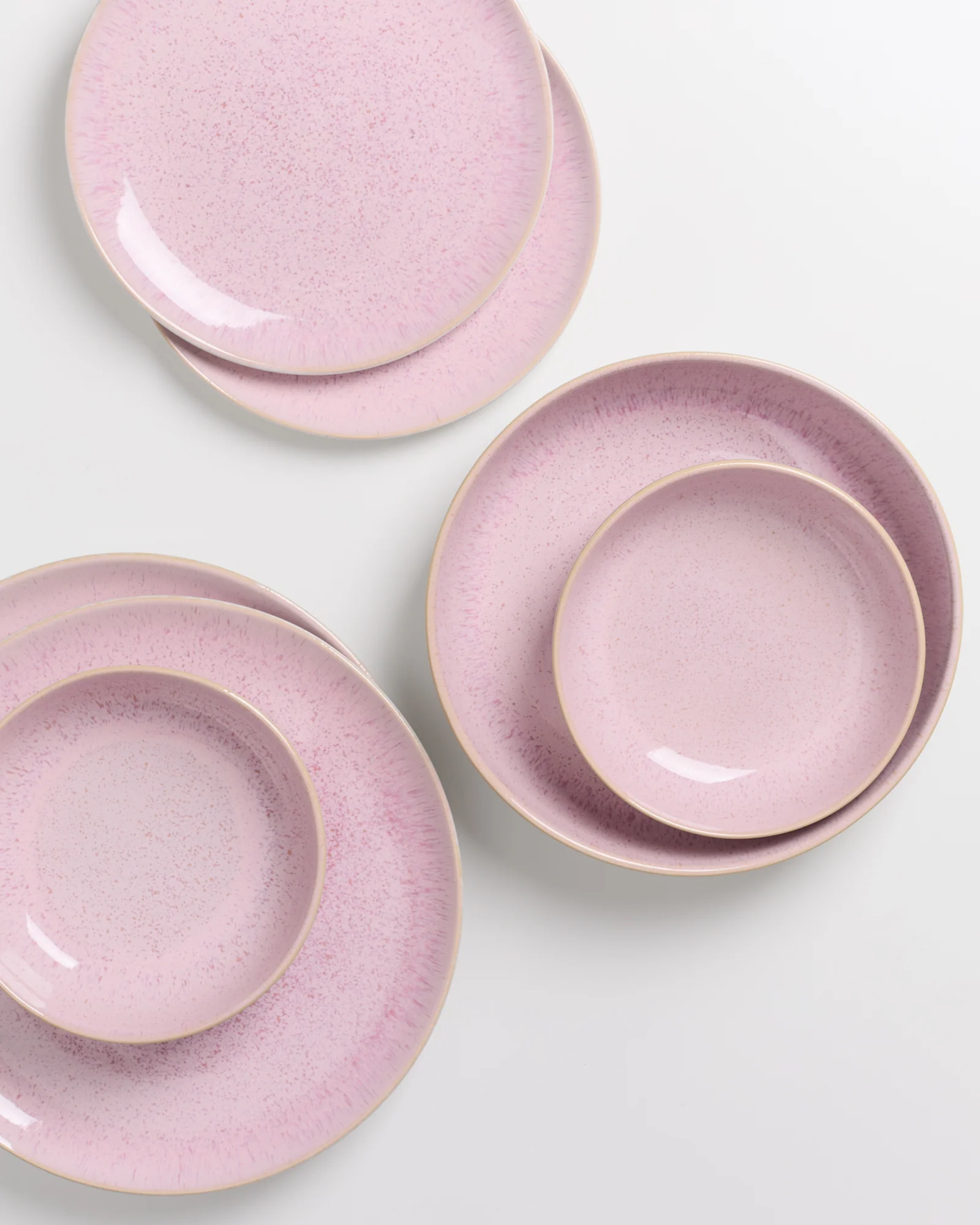 Areia Geschirr-Set modern rosé 7-teilig - Image 2