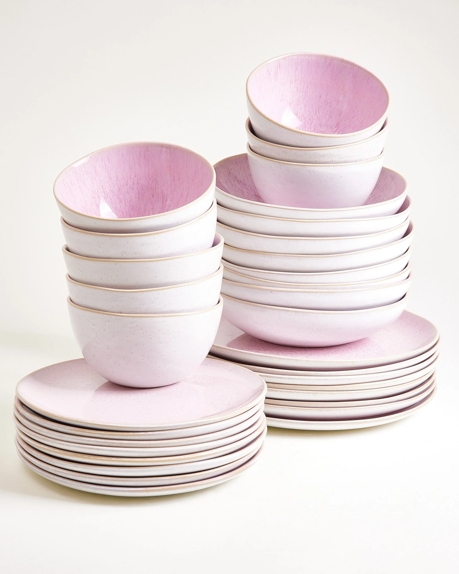 Areia Geschirr-Set rosé 32-teilig