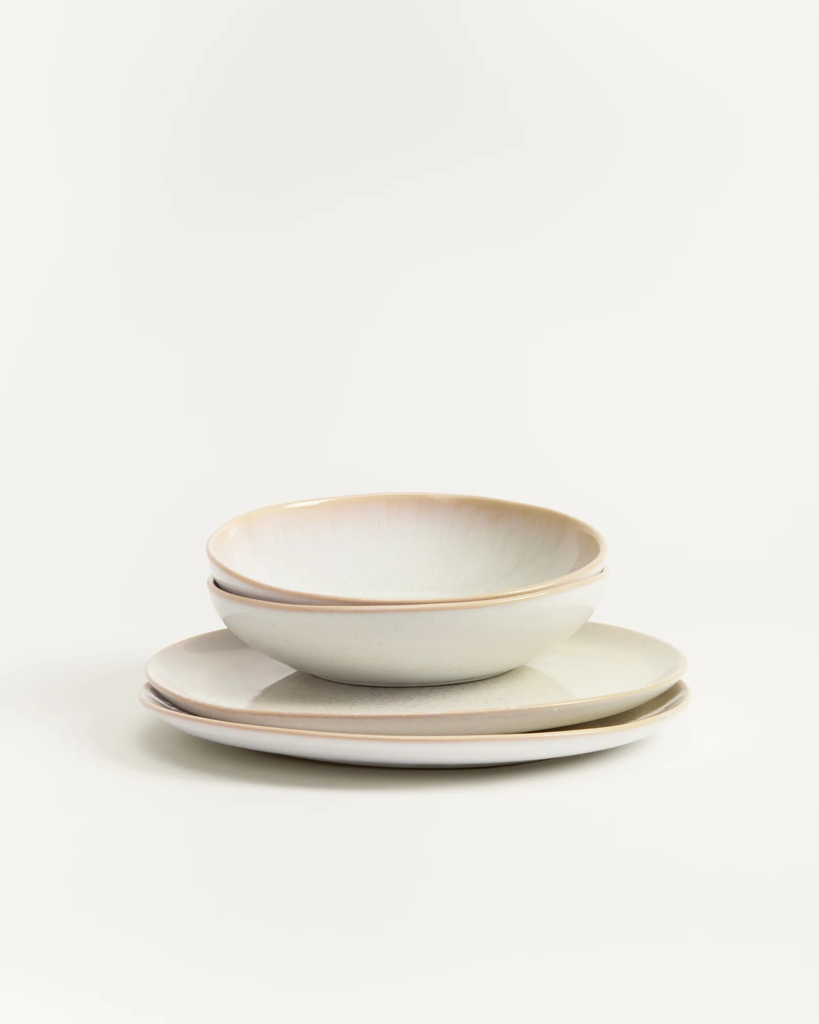 Areia Dinner-Set sand 4-teilig