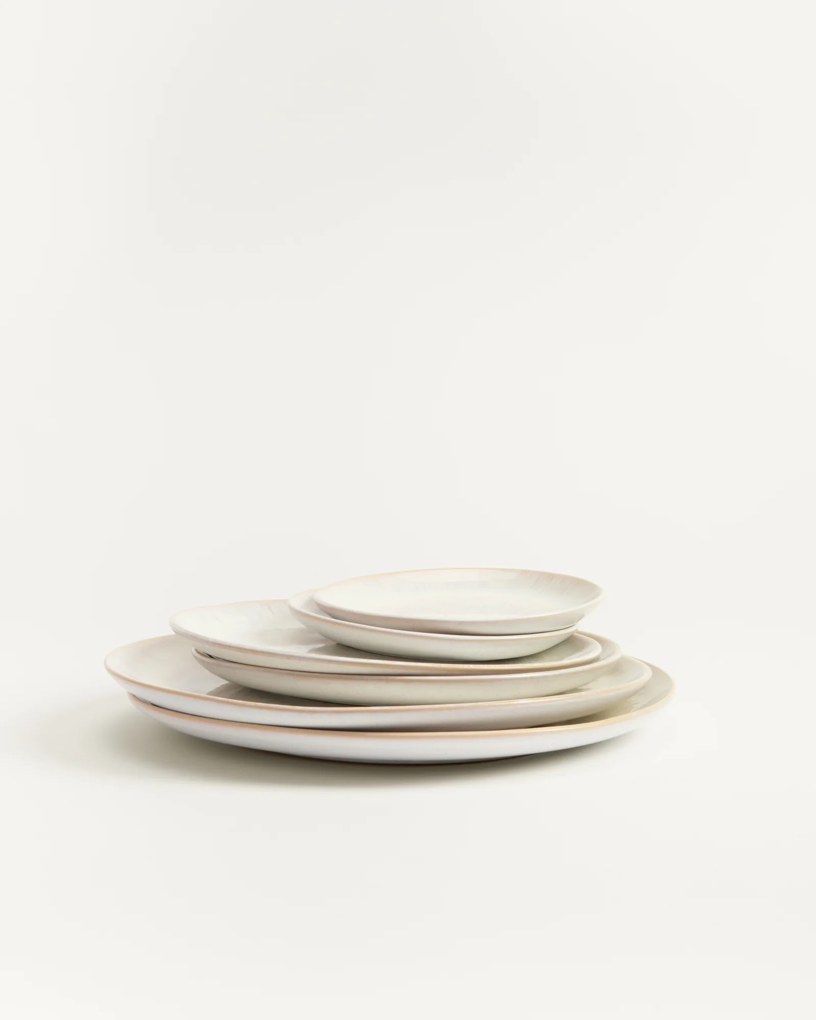 Areia Teller-Set sand 6-teilig - Image 3