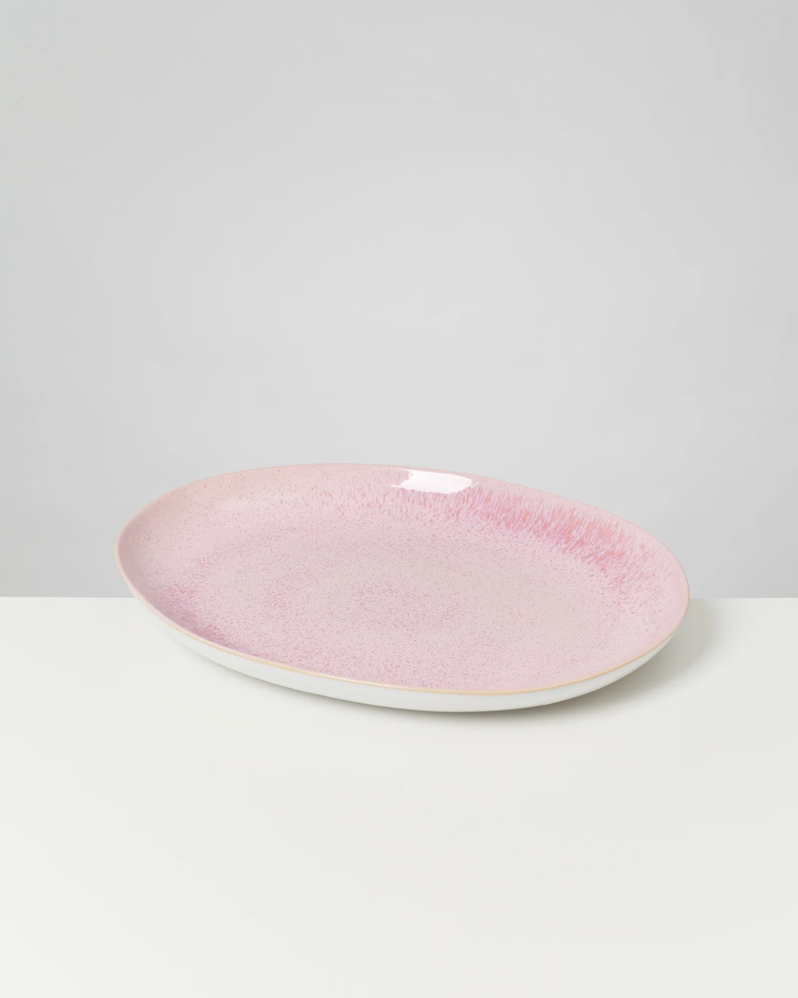 Areia Servierplatte XL oval rosé