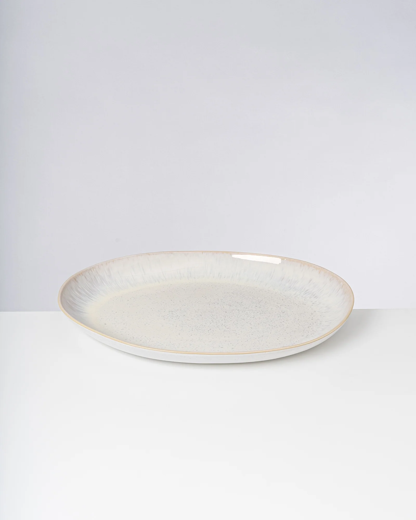 Areia Servierplatte XL oval sand