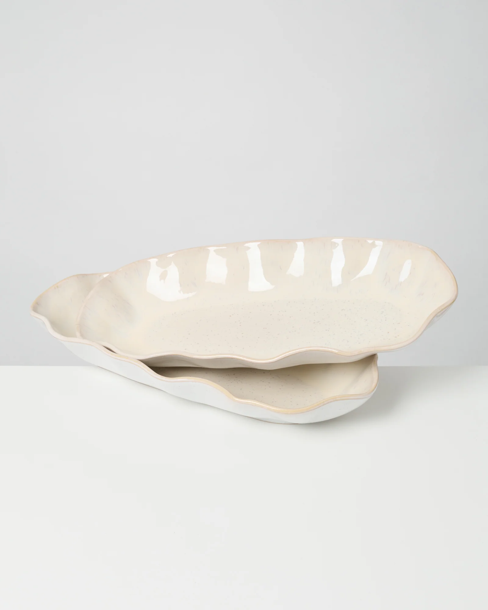 Areia Servierplatte L shell sand - Image 5