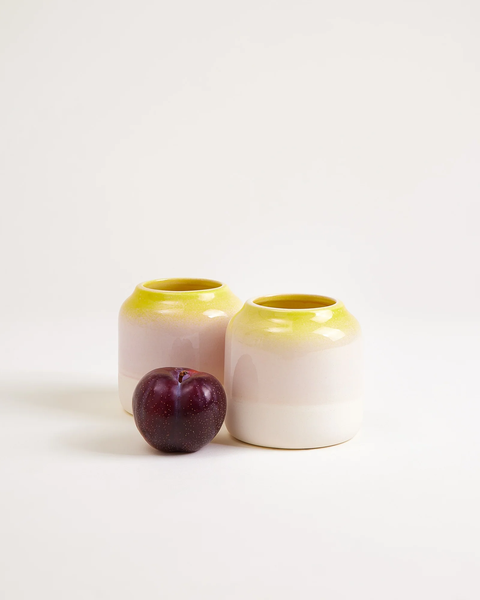 Bebé Vase S gesprenkelt gelb rosa - Image 3