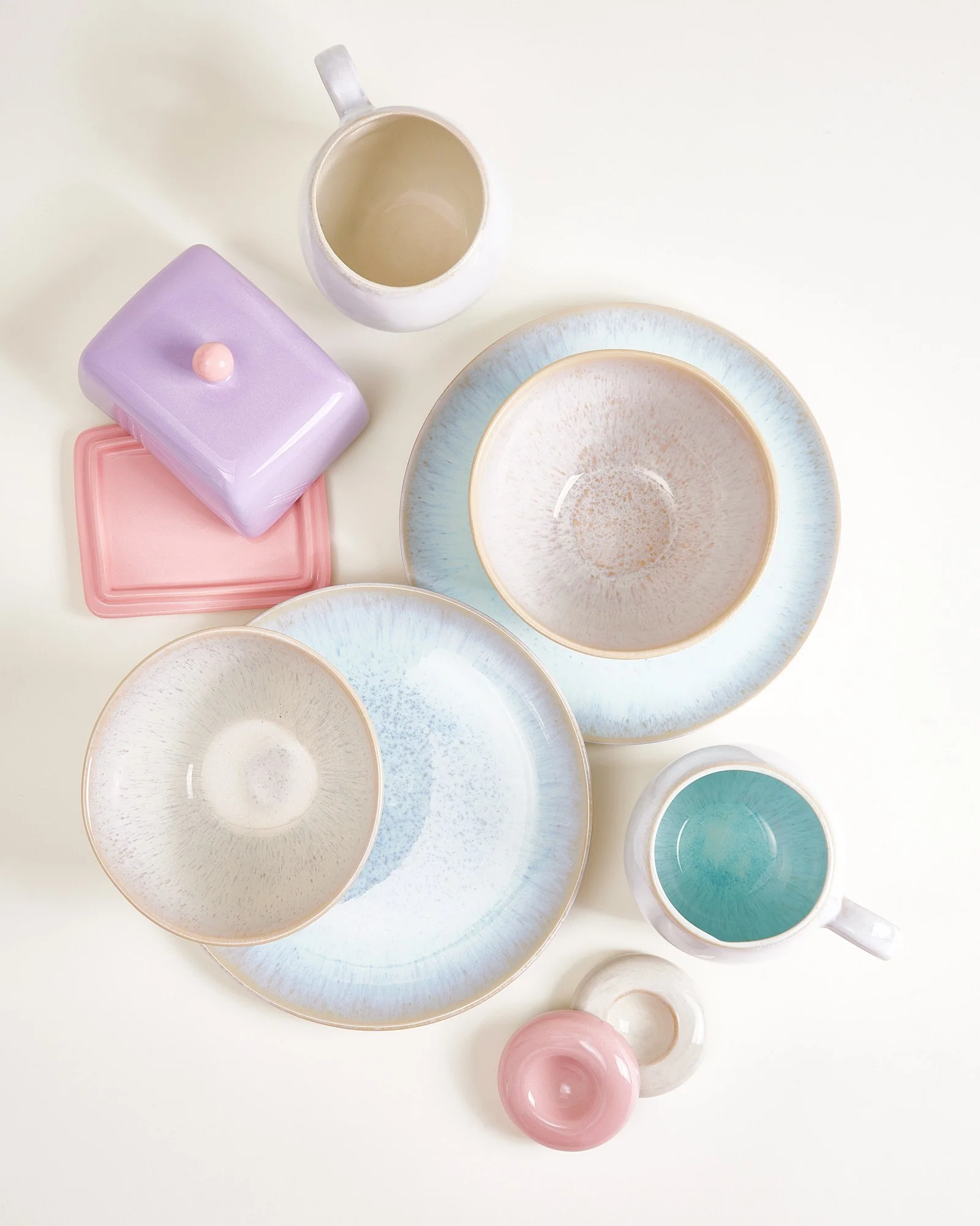 Geschirr-Set Pastel Dreams mix 9-teilig - Image 3