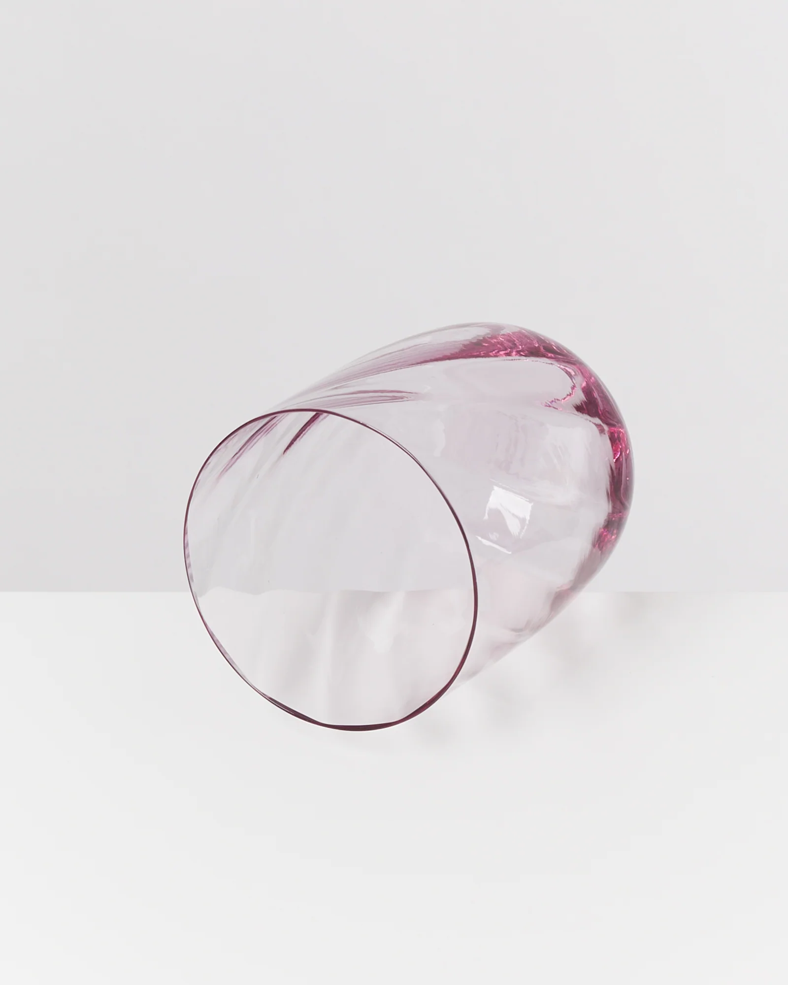 Calma Glas groß swirl lila 4er-Set - Image 3