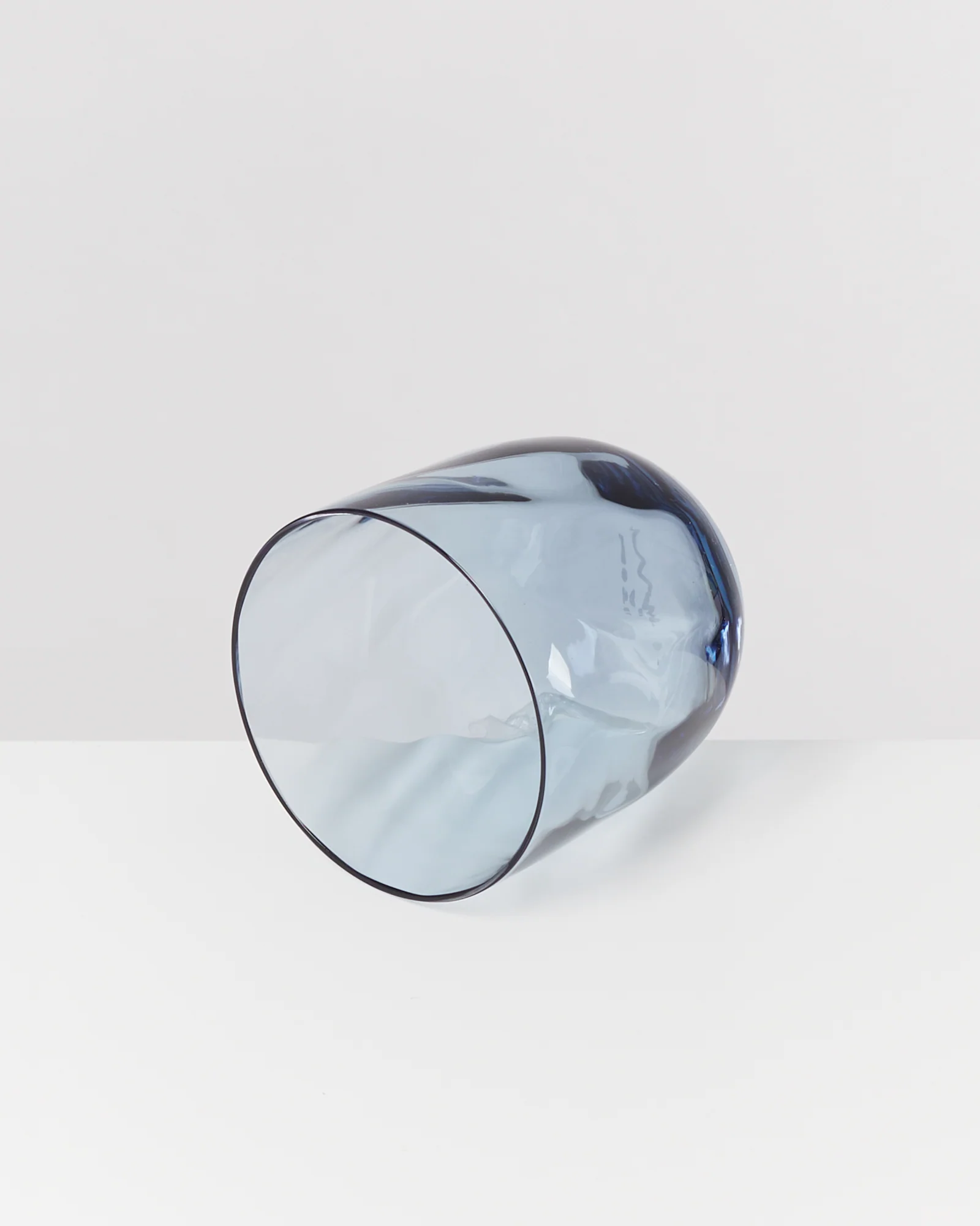 Calma Glas klein swirl blau 4er-Set - Image 3
