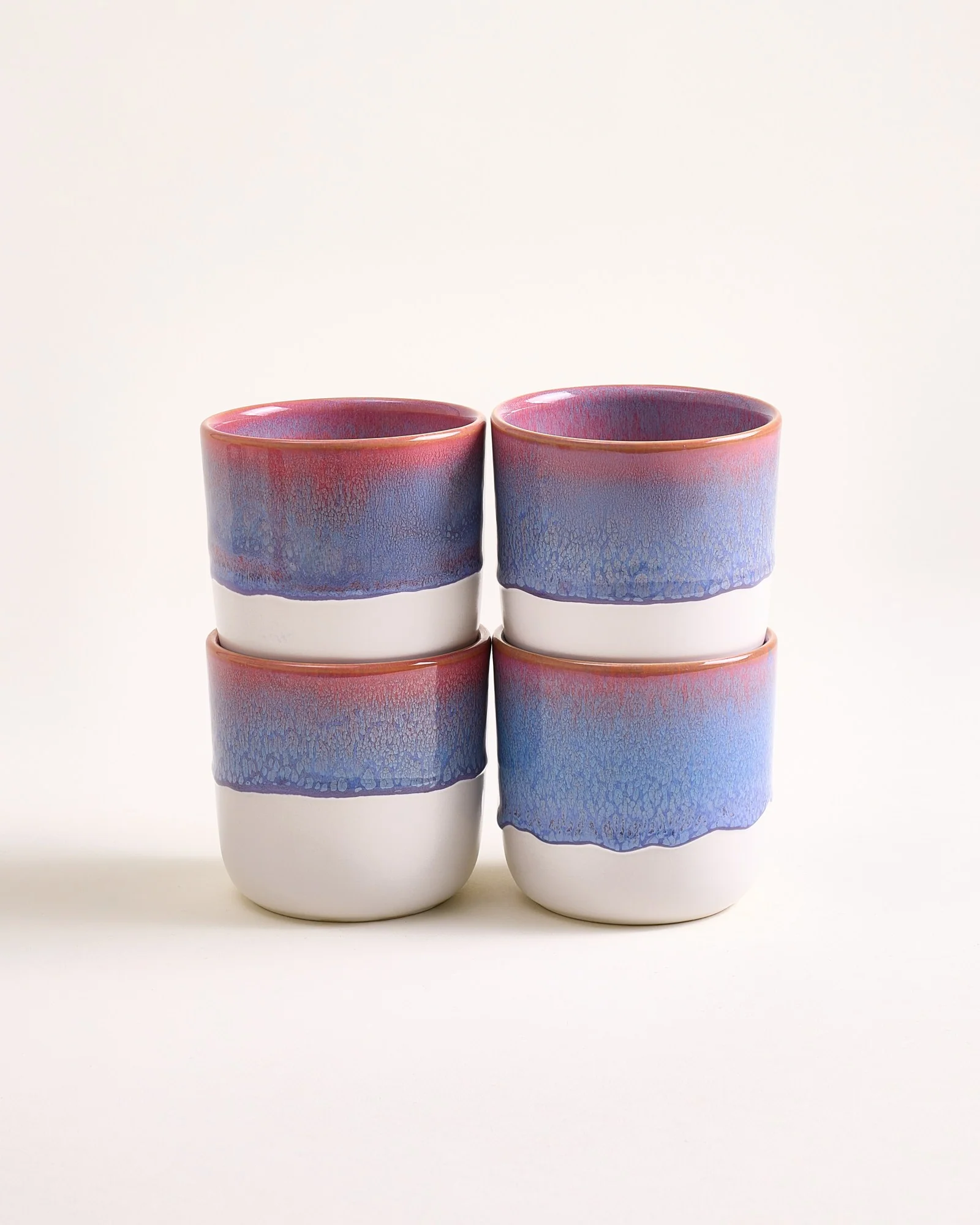 Coimbra Becher groß lila 4er-Set