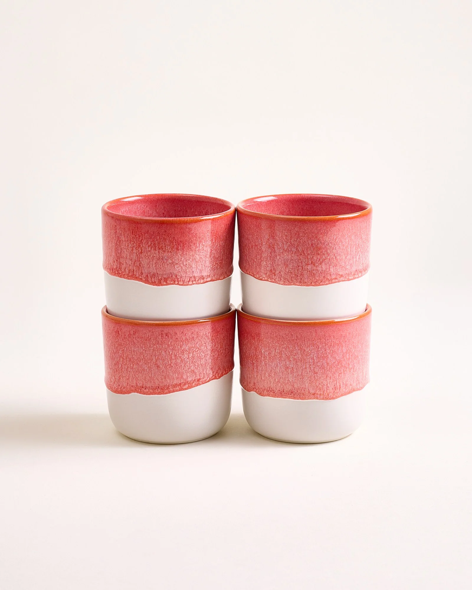 Coimbra Becher groß pink 4er-Set