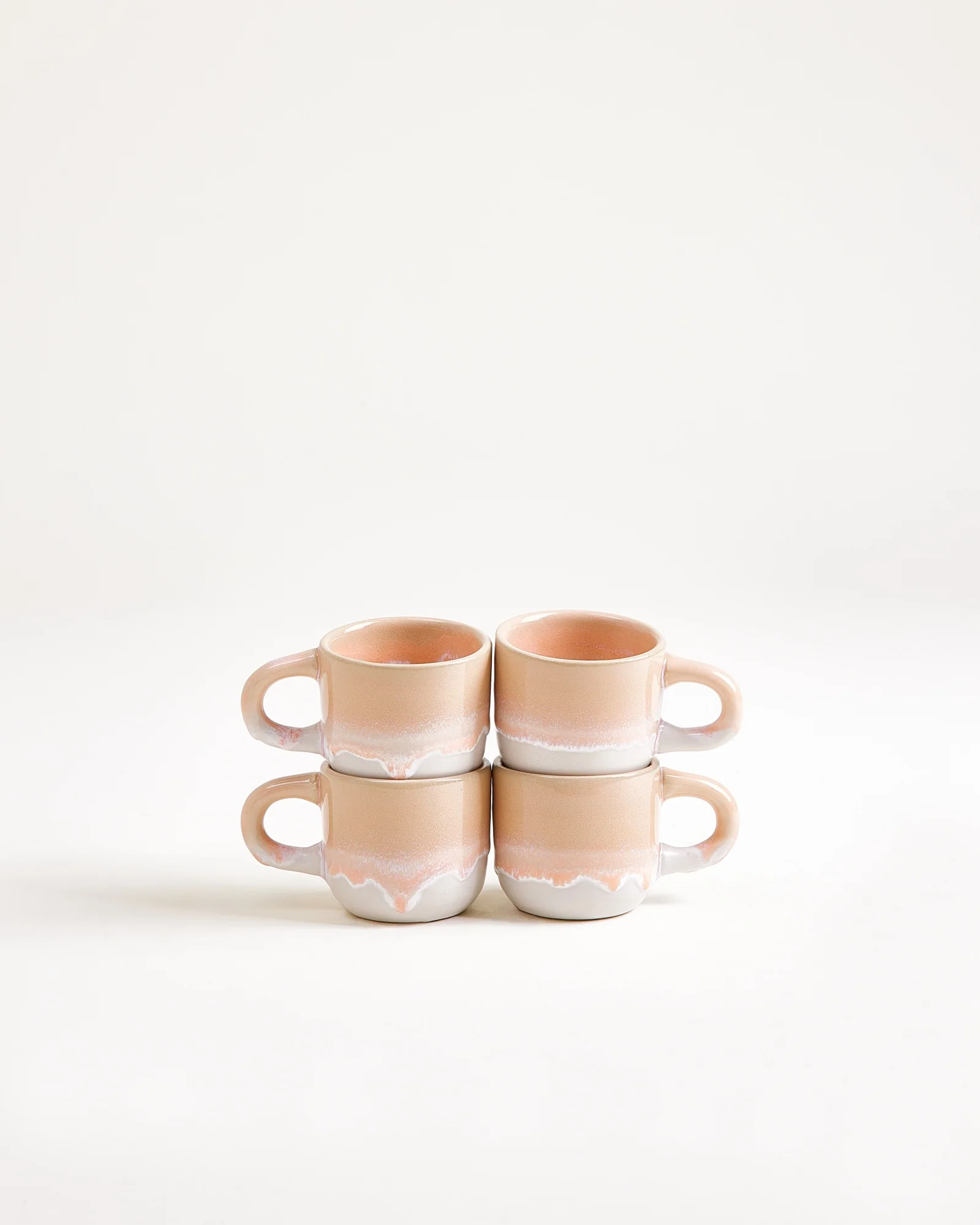Coimbra Espressotasse apricot 4er-Set