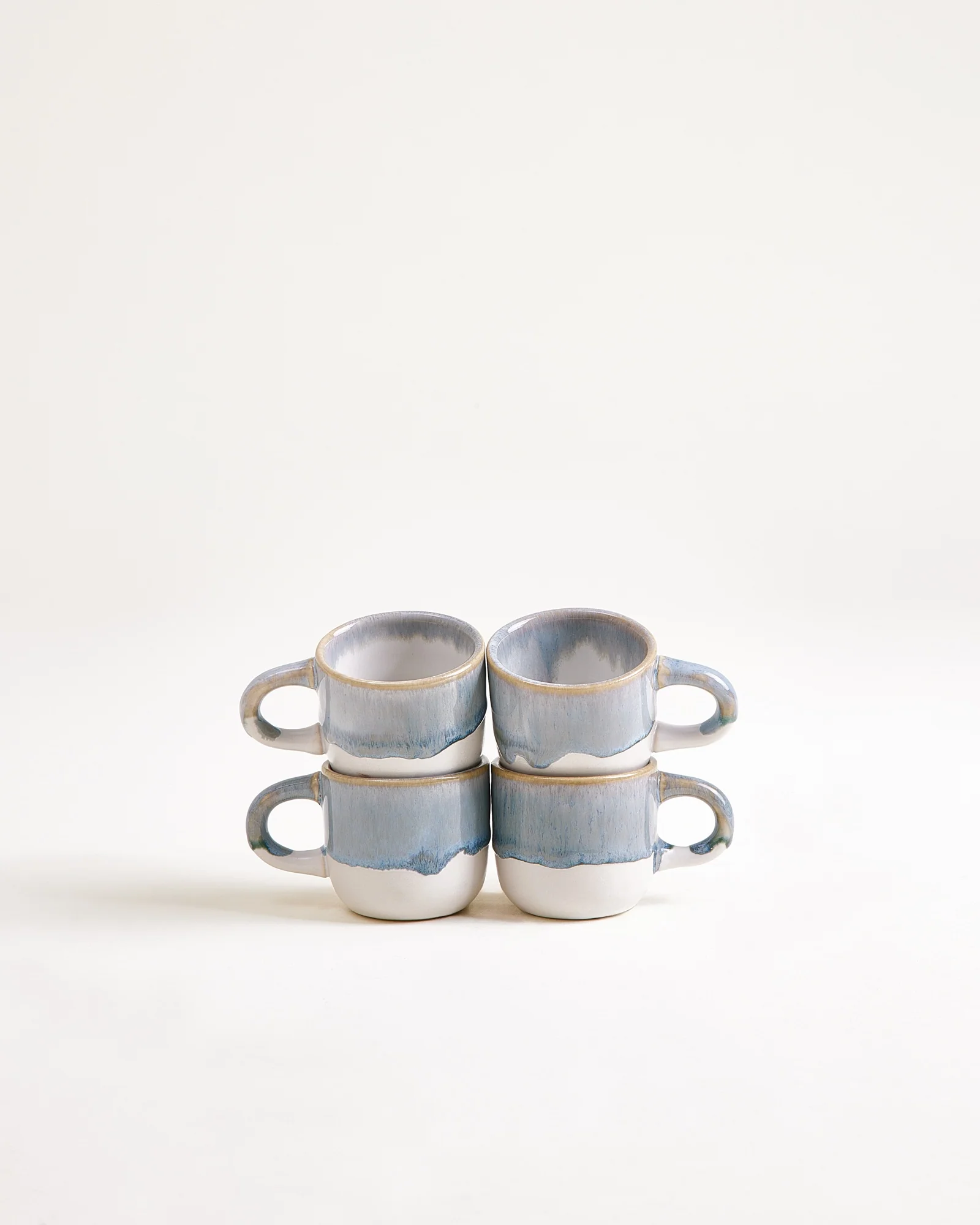 Coimbra Espressotasse graublau 4er-Set