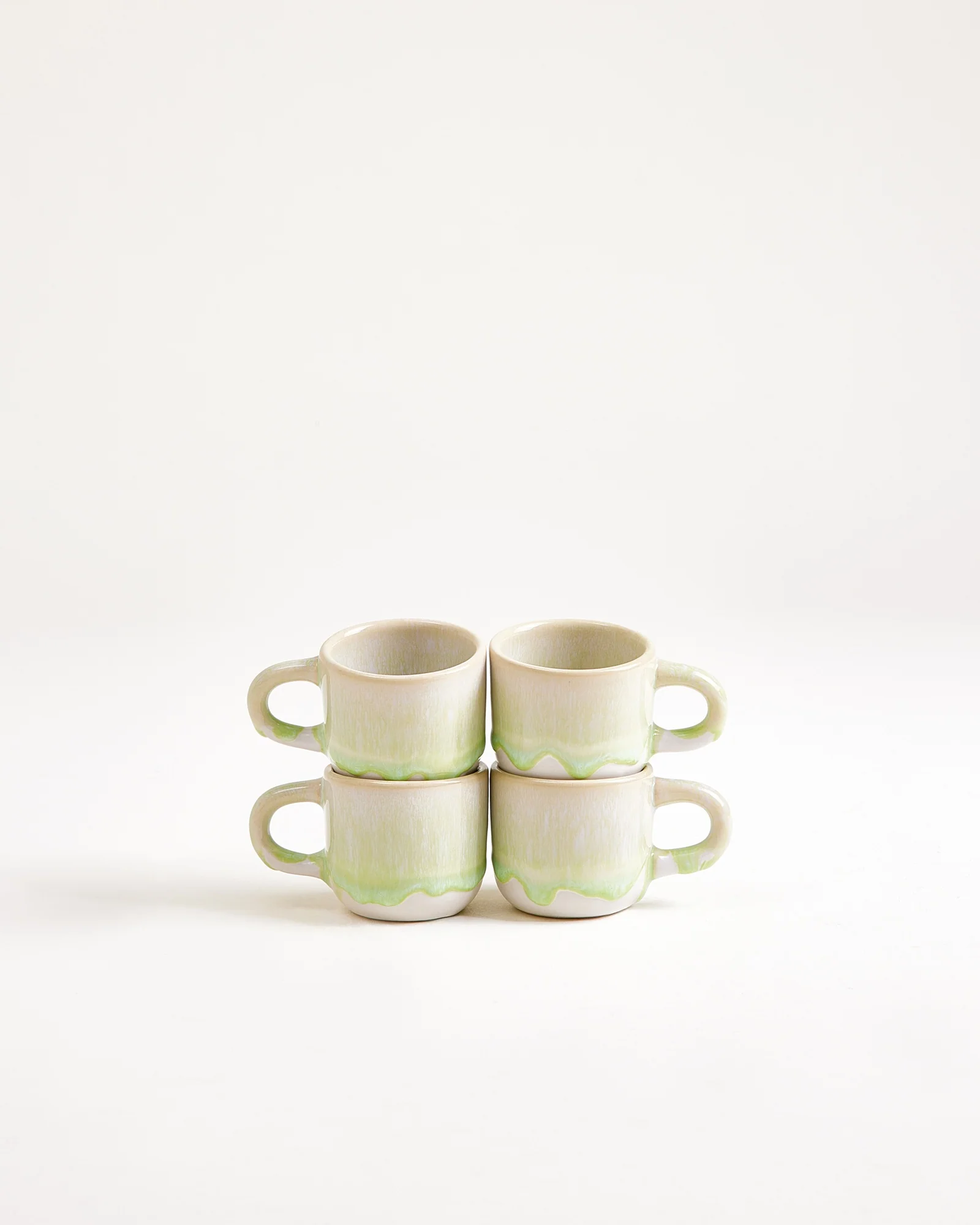 Coimbra Espressotasse pastellgrün 4er-Set
