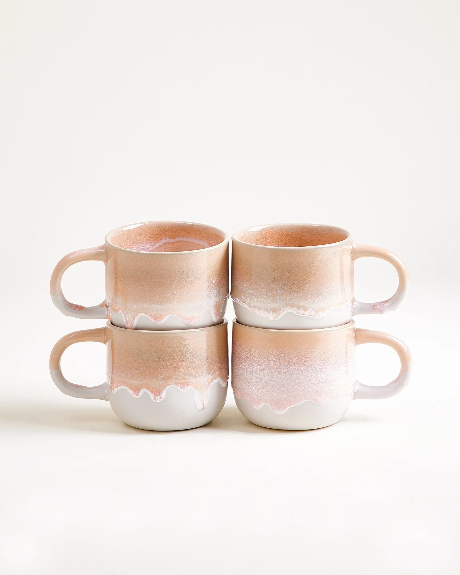 Coimbra Tasse klein apricot 4er-Set