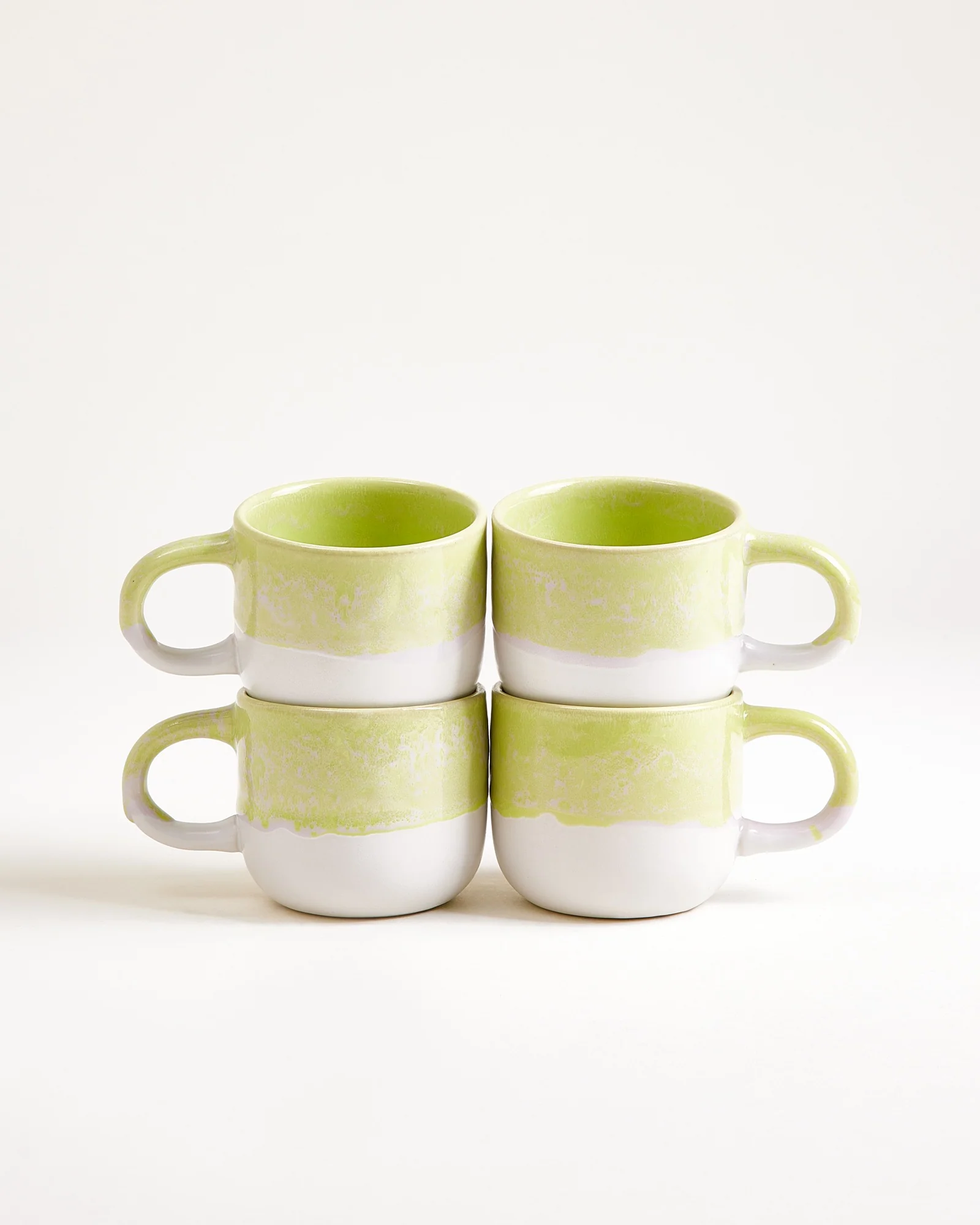 Coimbra Tasse klein lime 4er-Set