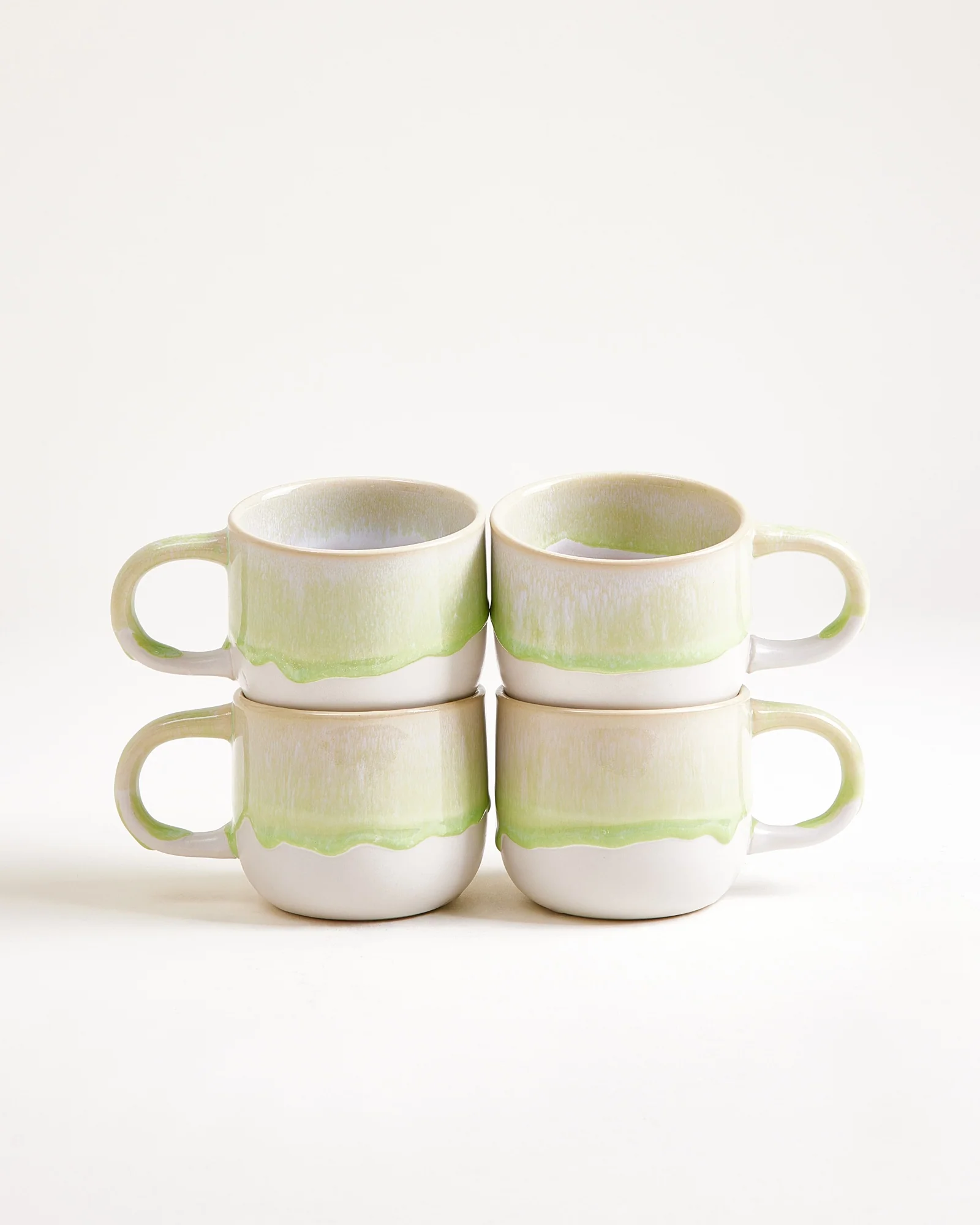 Coimbra Tasse klein pastellgrün 4er-Set