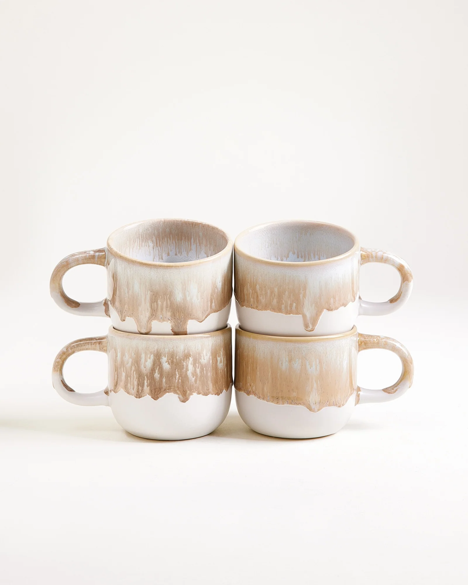 Coimbra Tasse klein sand 4er-Set