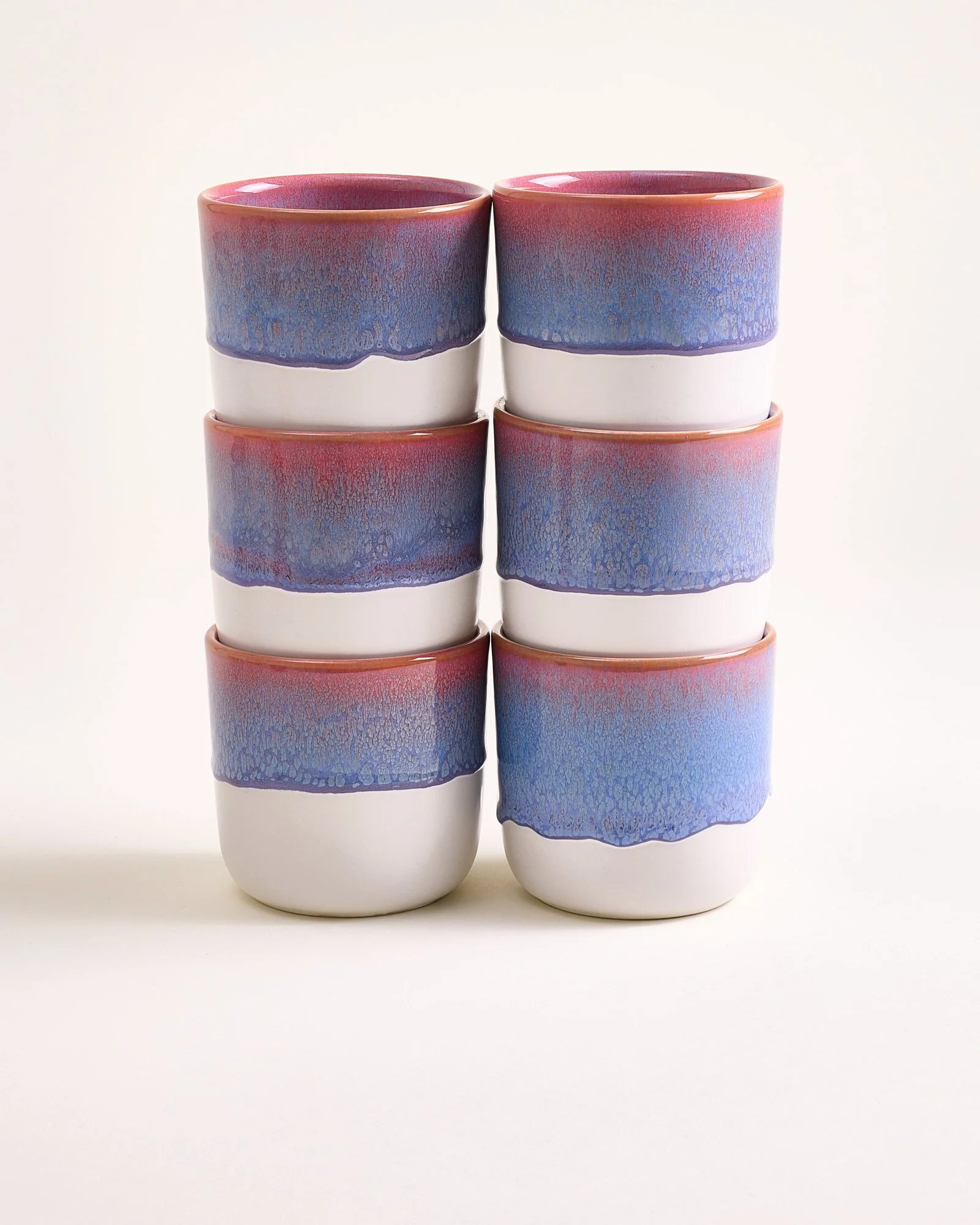 Coimbra Becher groß lila 6er-Set
