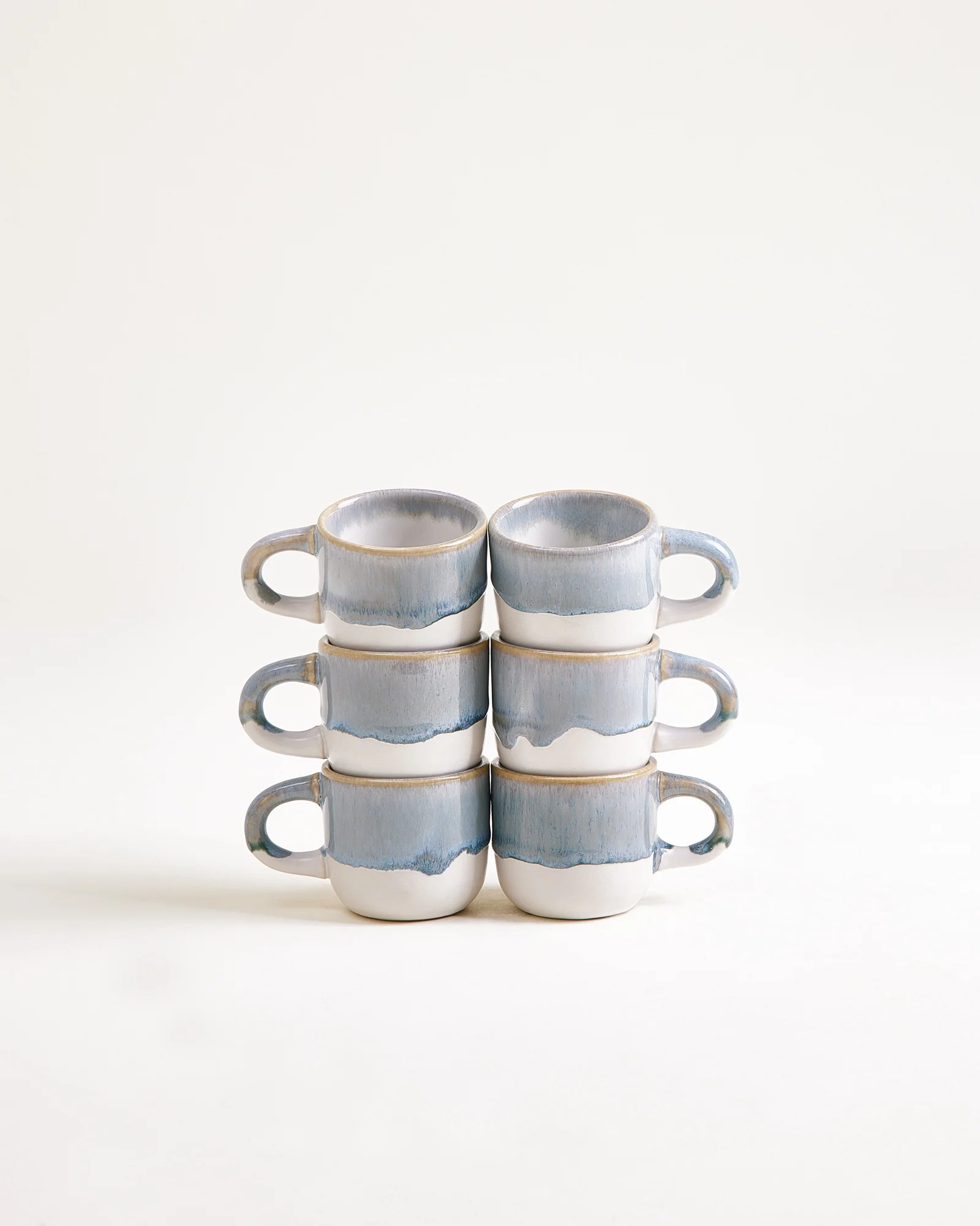 Coimbra Espressotasse graublau 6er-Set