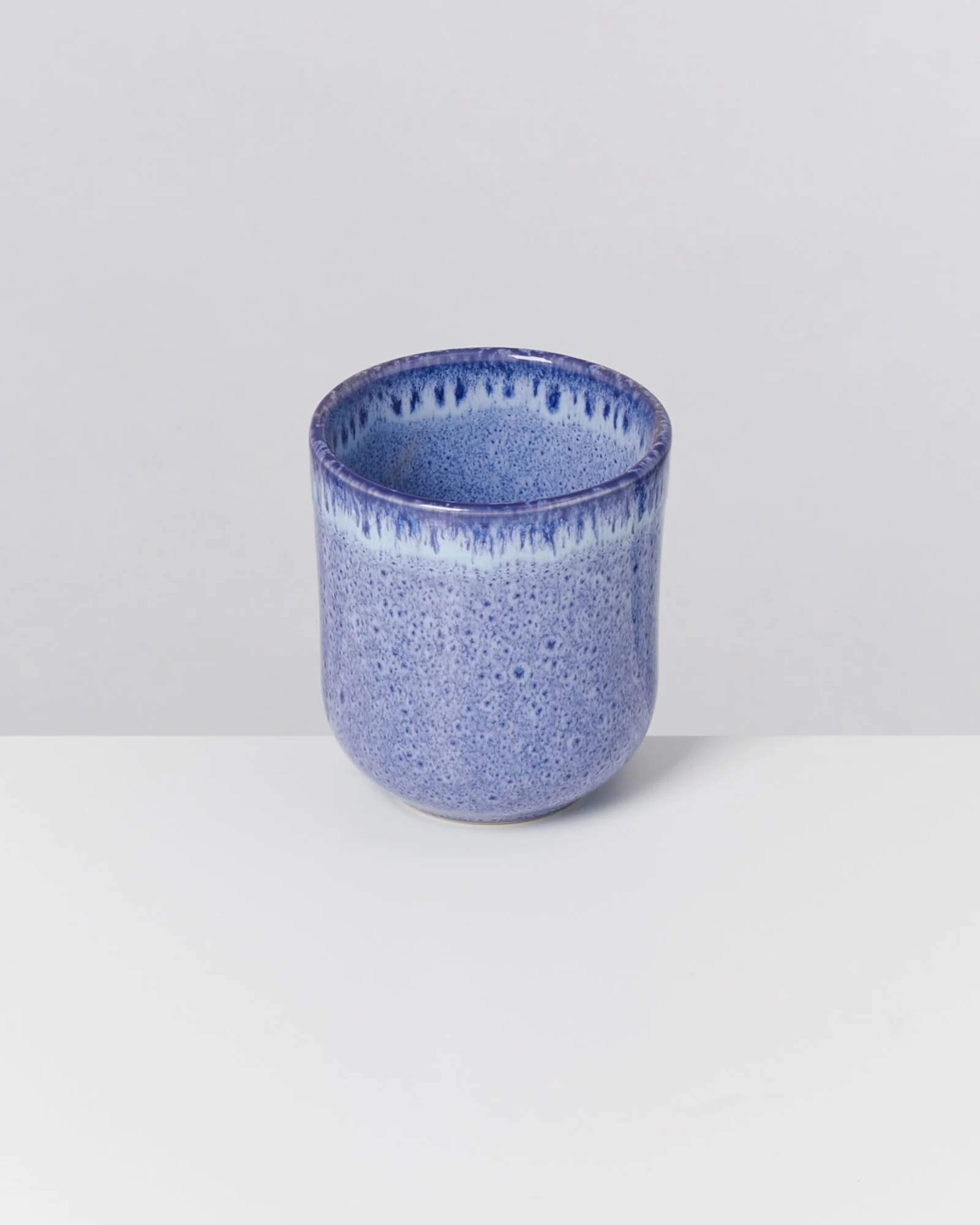Copa Alto Becher klein gesprenkelt dunkelblau