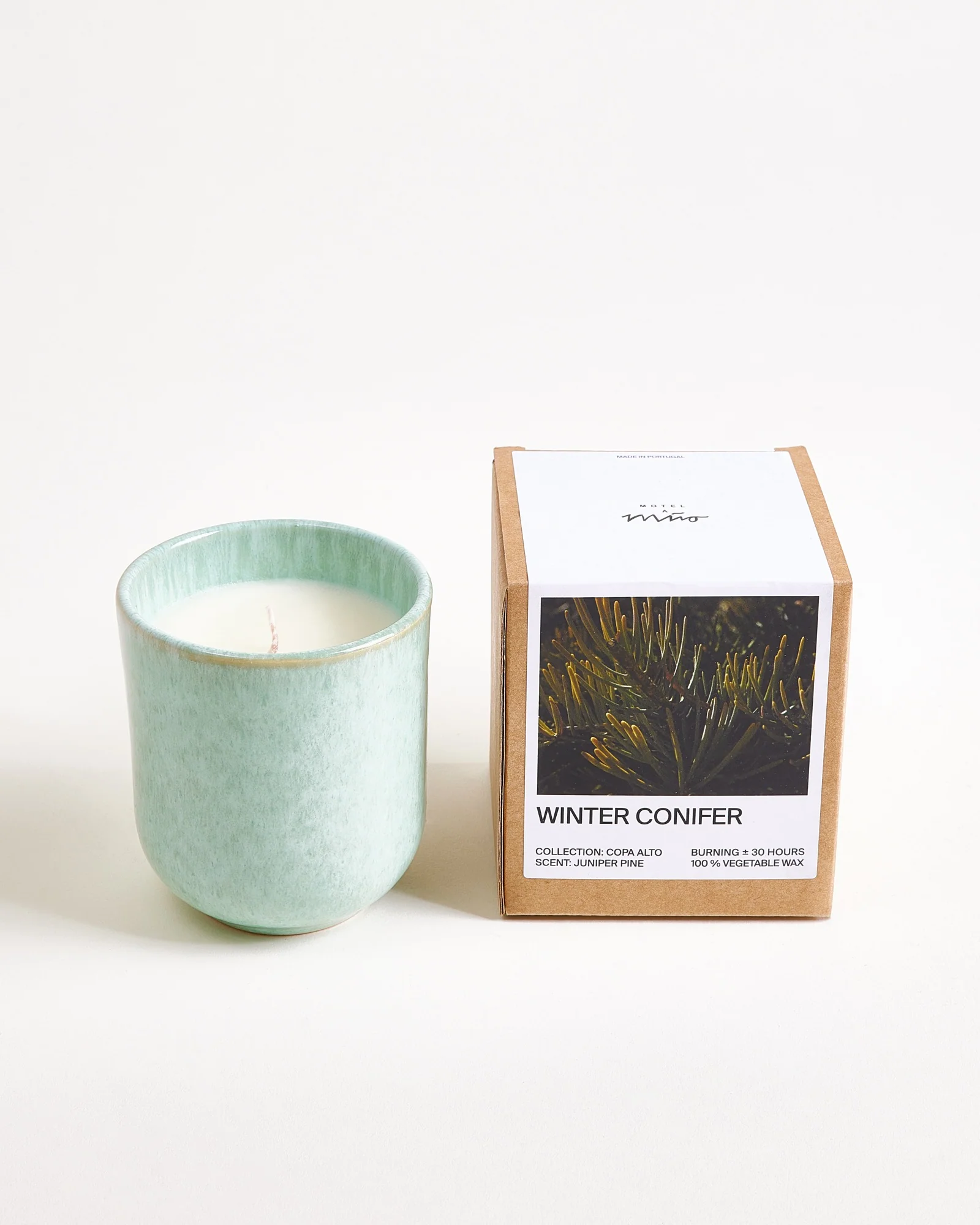 Copa Alto Duftkerze Winter Conifer mint