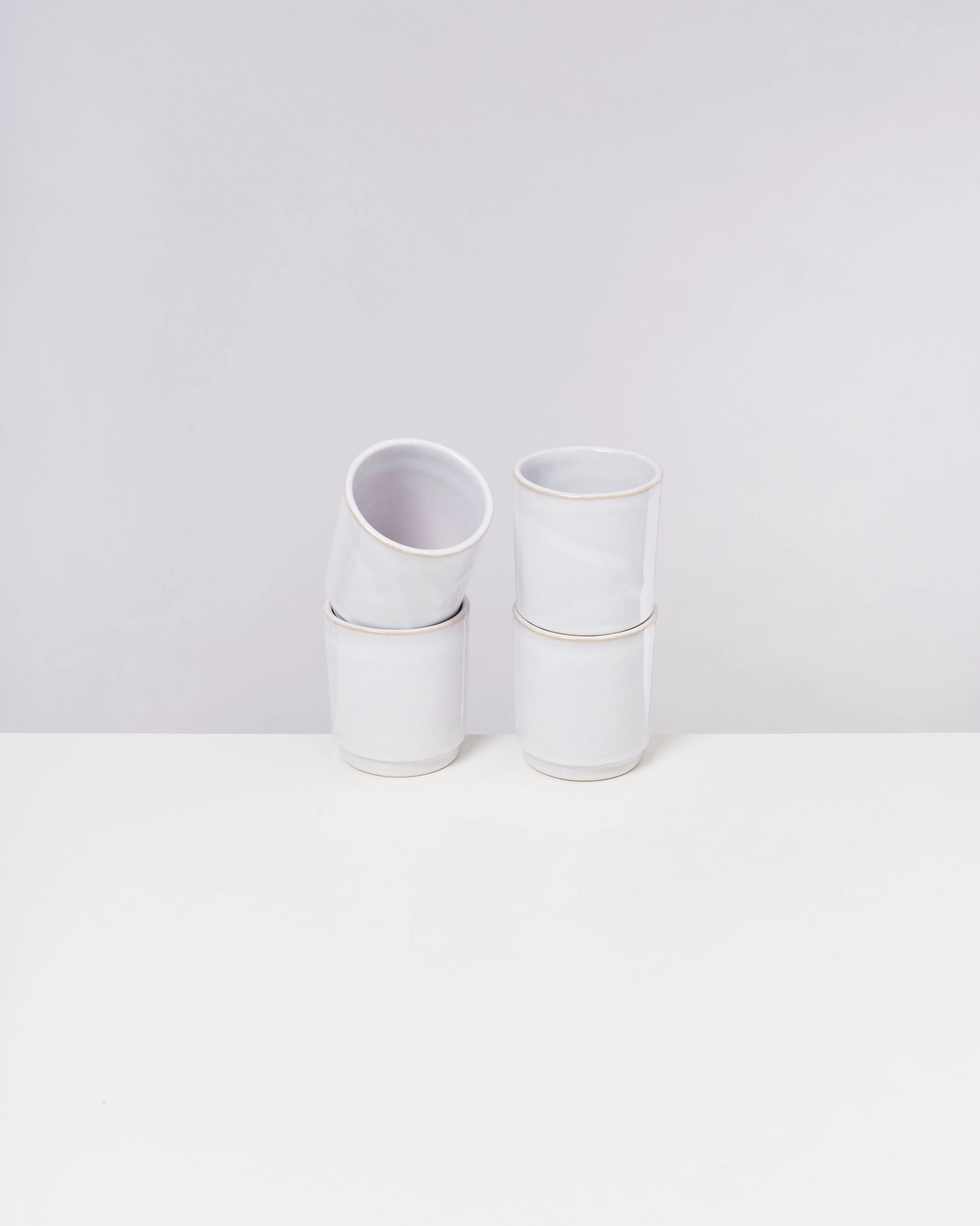 Cordoama Becher groß weiß 4er-Set