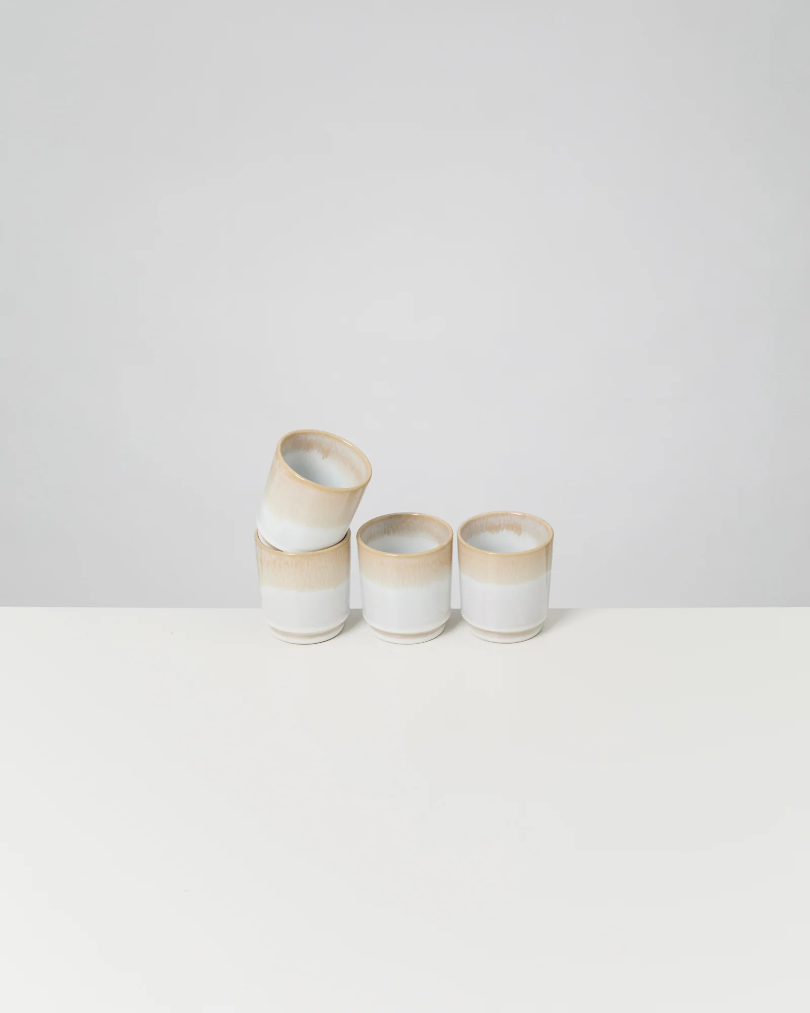 Cordoama Becher klein sand 4er-Set