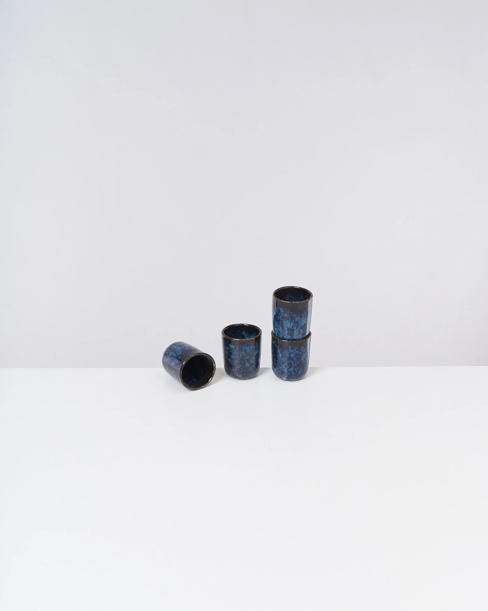 Cordoama Espressobecher dunkelblau 4er-Set