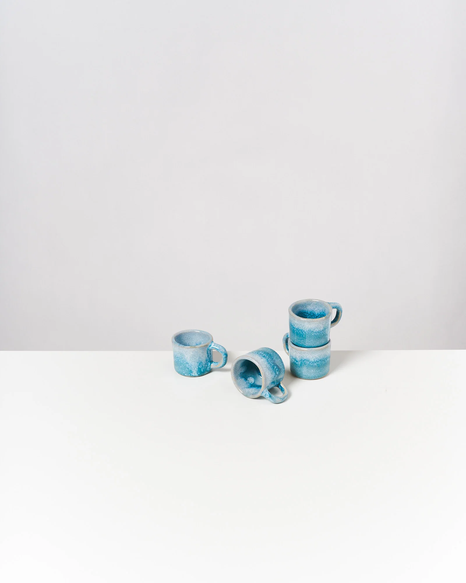 Cordoama Espressotasse classic aqua 4er-Set