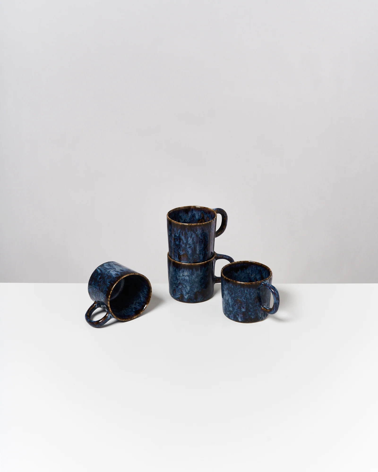 Cordoama Tasse klein classic dunkelblau 4er-Set