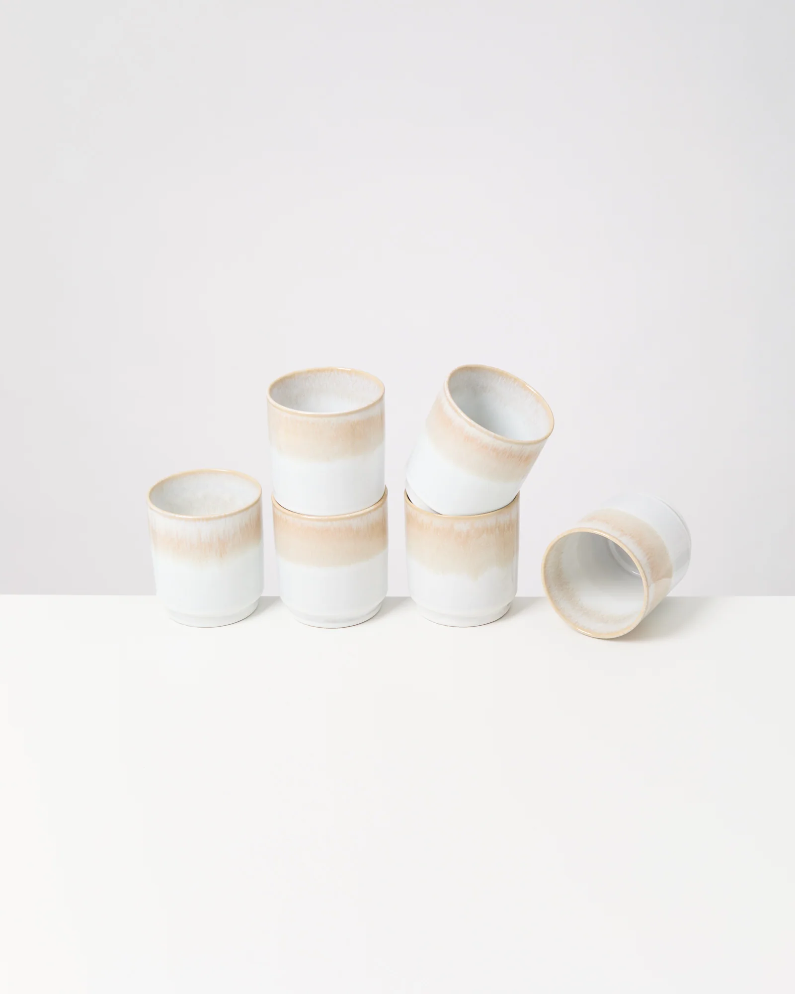 Cordoama Becher groß sand 6er-Set