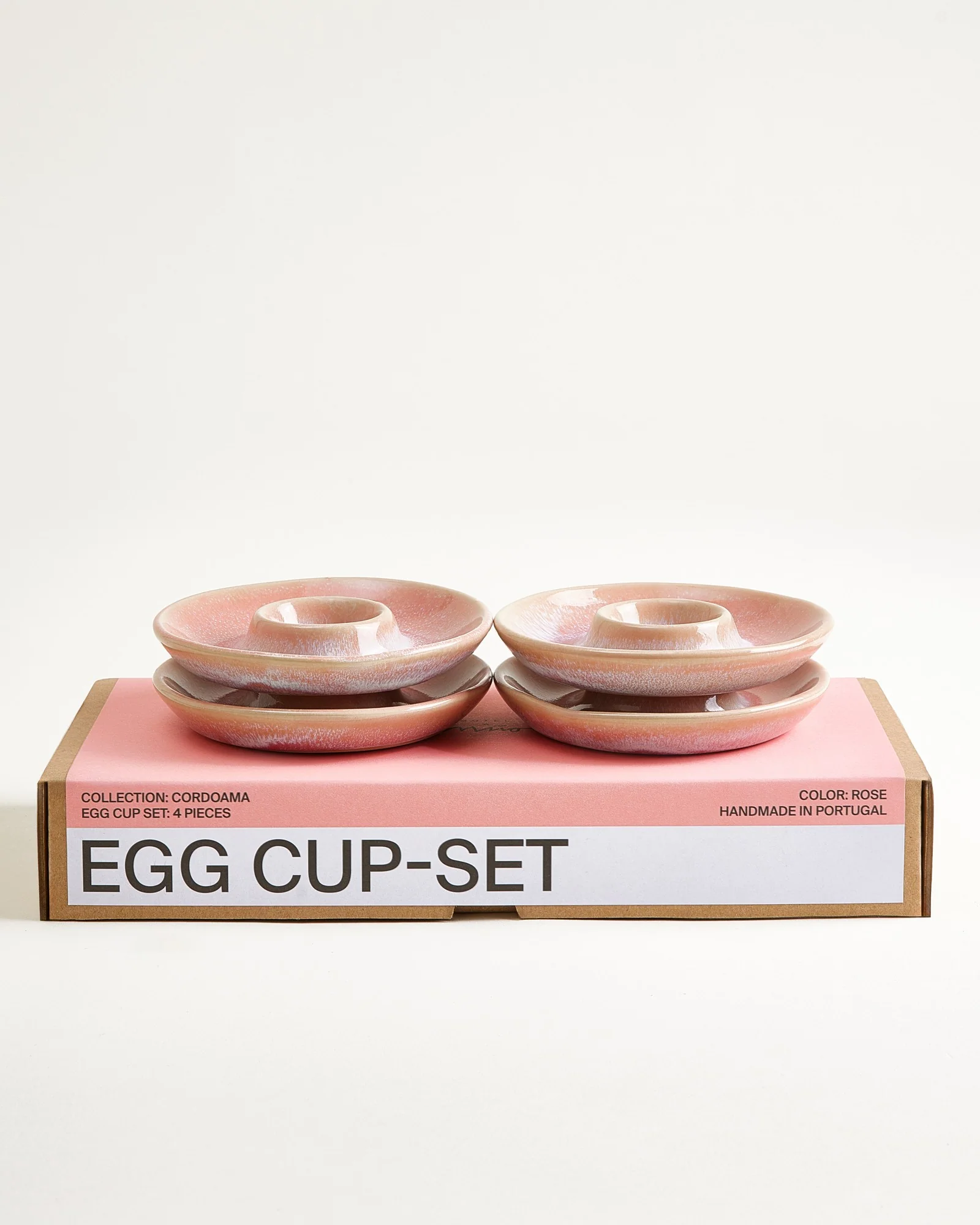 Cordoama Eierbecher Ostern rosé 4er-Set