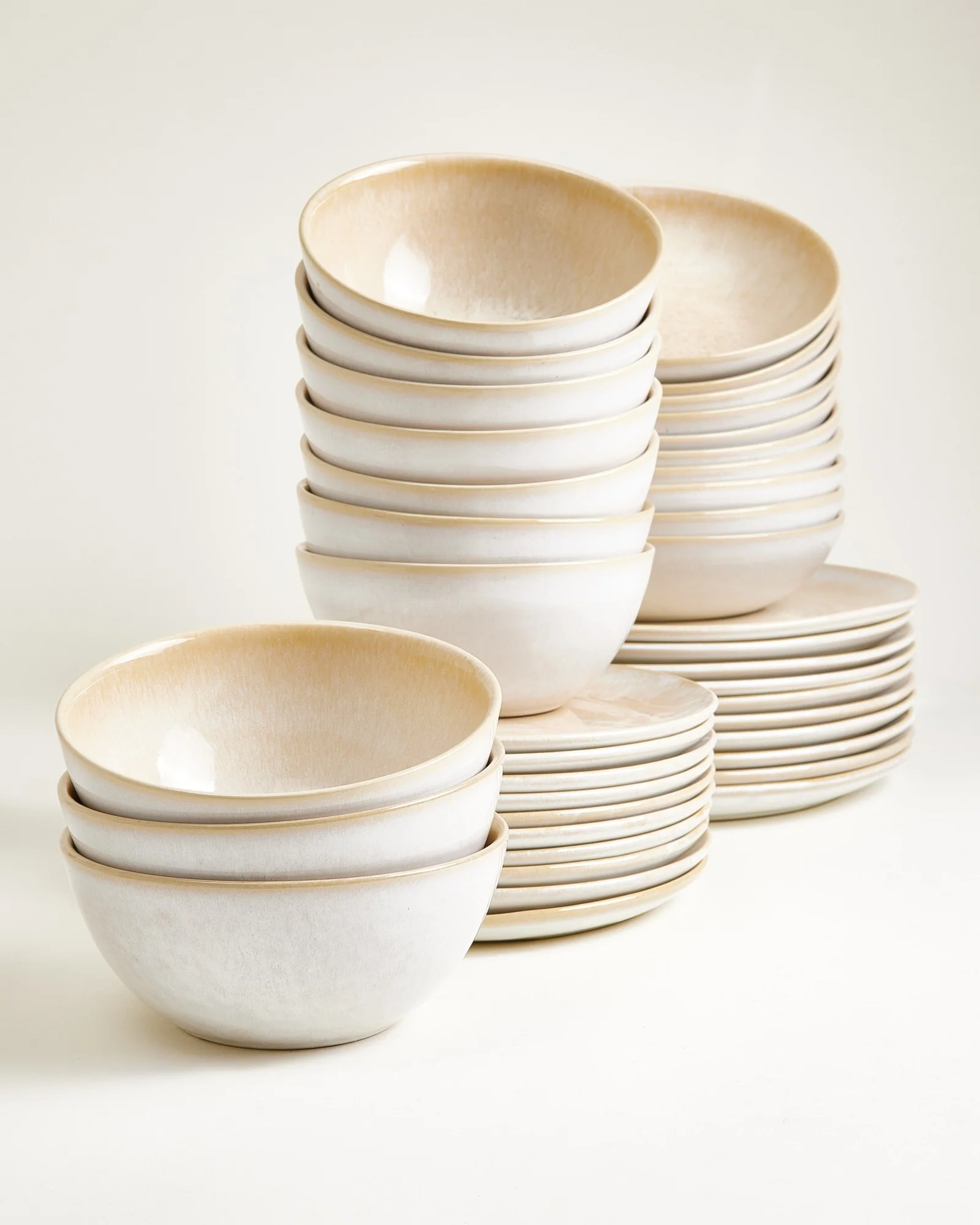 Cordoama Geschirr-Set classic sand 40-teilig
