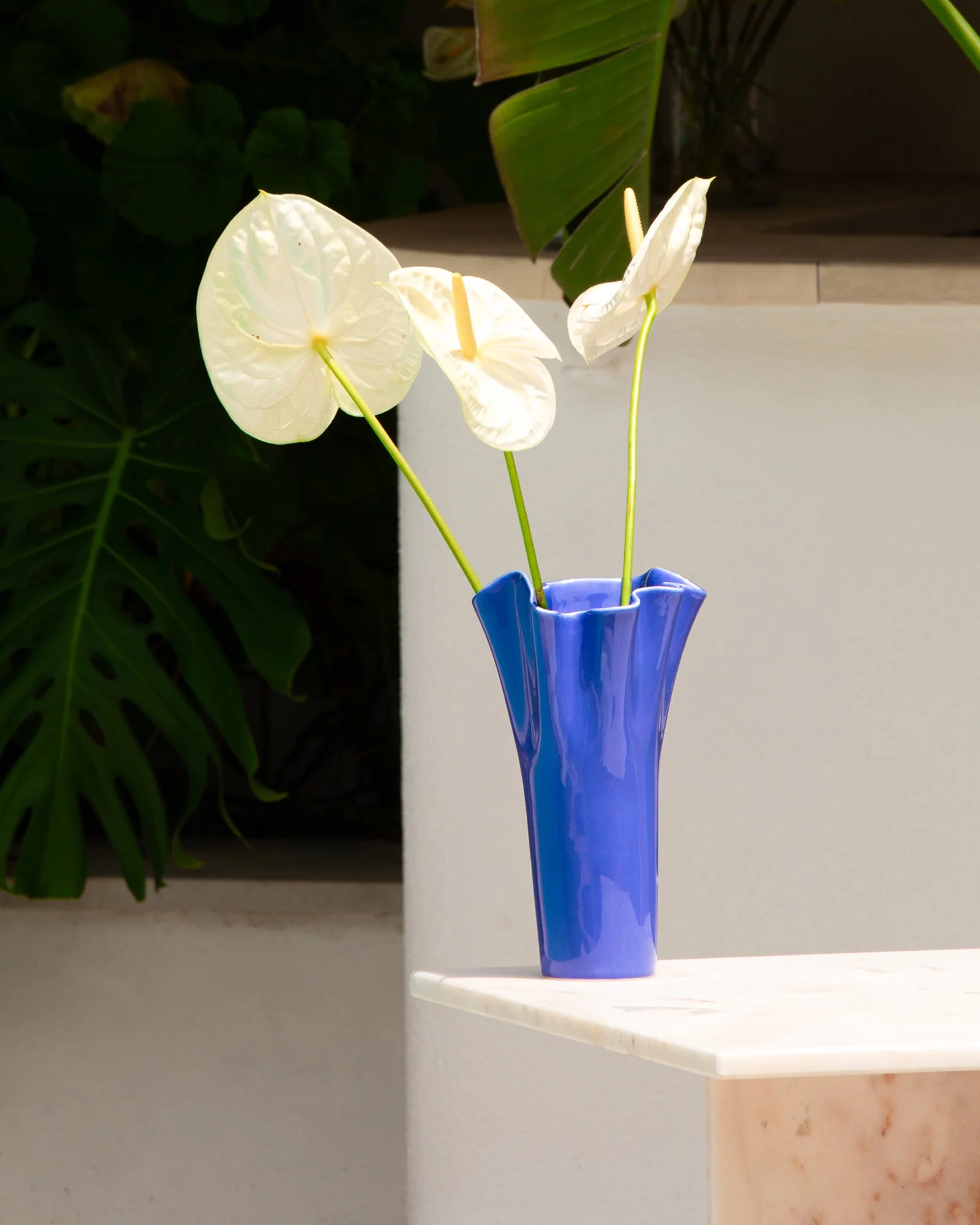 Duna Vase L cornflower - Image 2